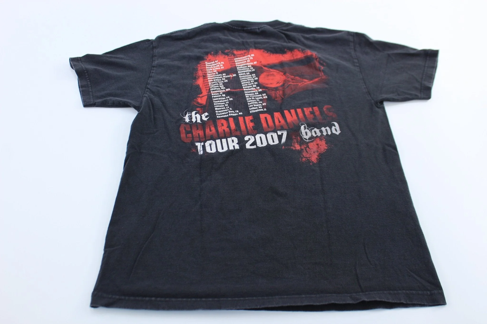 2007 Charlie Daniels Band Tour T-Shirt - Image 2