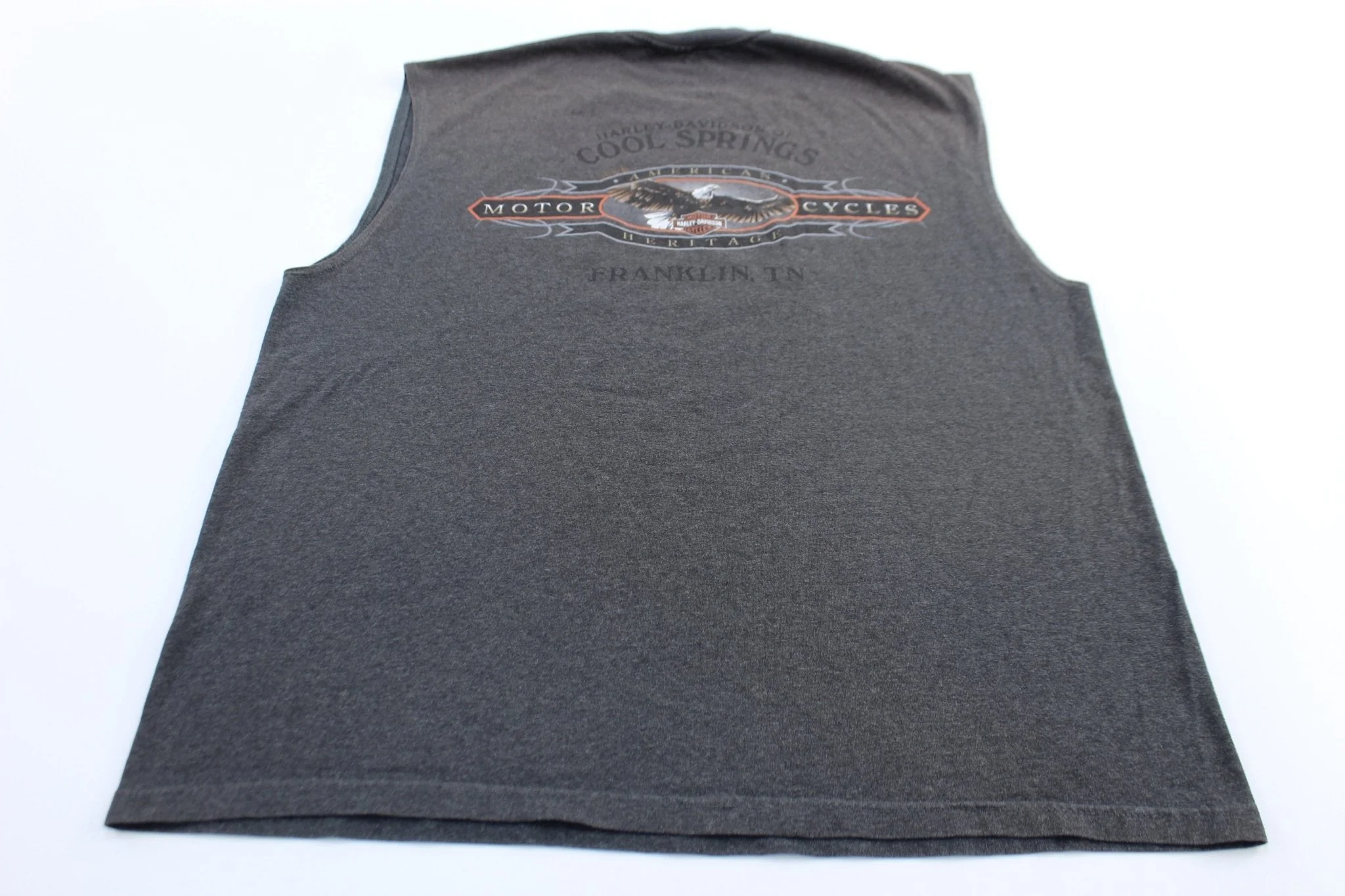 Harley Davidson Motorcycles Franklin, Tennessee Tank Top - Image 2