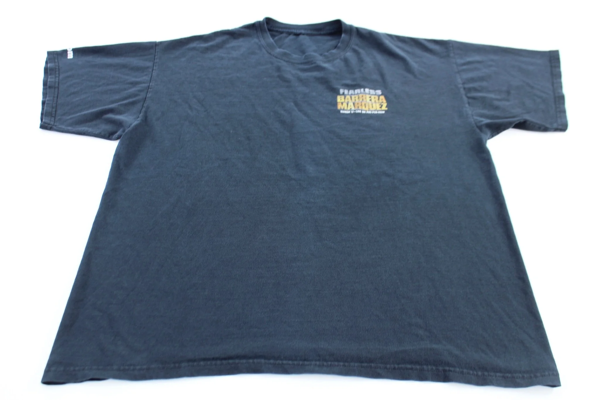 2007 Marco Barrera vs Juan Manuel Marquez Boxing Promo T-Shirt