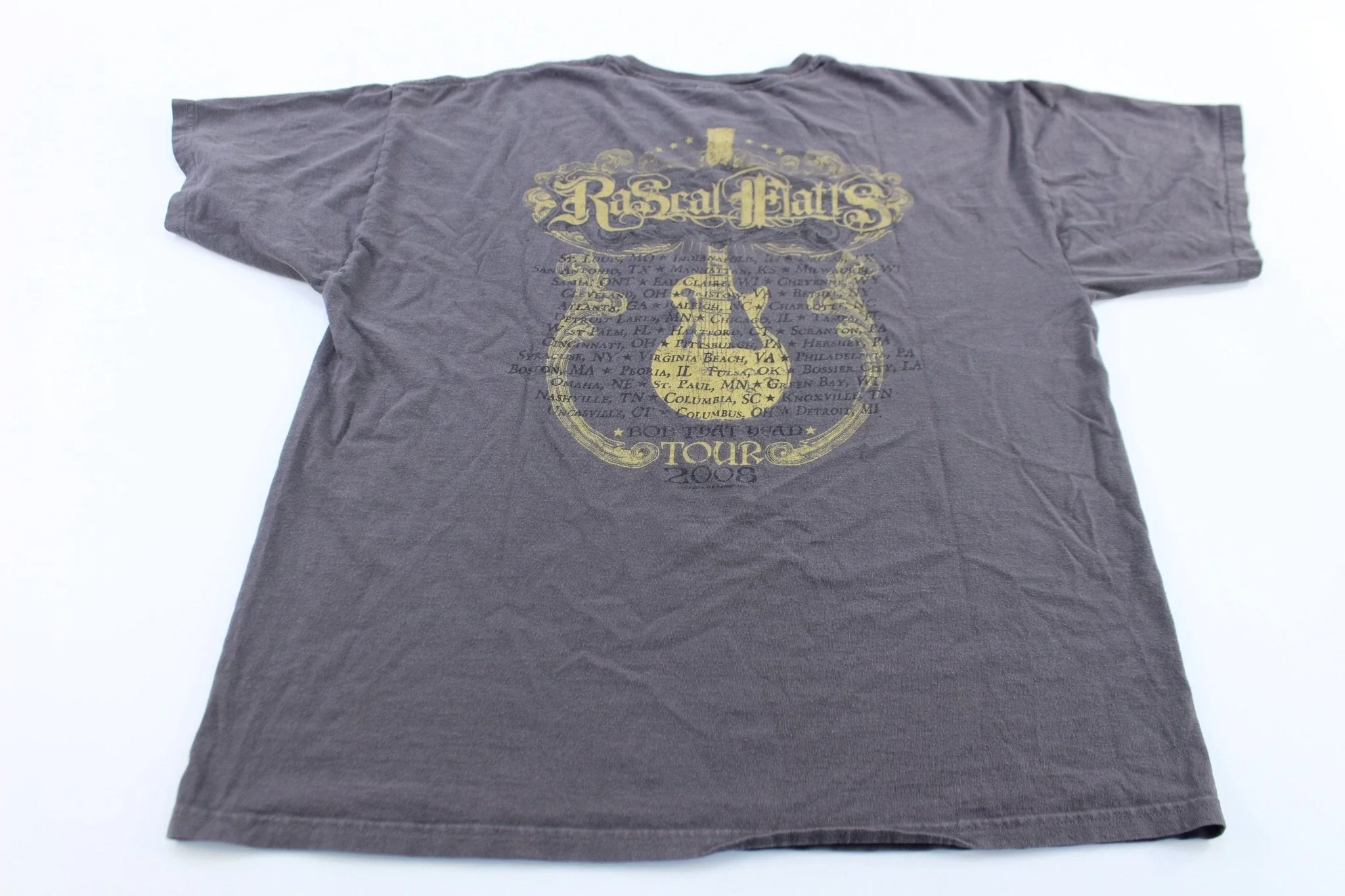 2008 Rascal Flatts Tour T-Shirt - Image 2