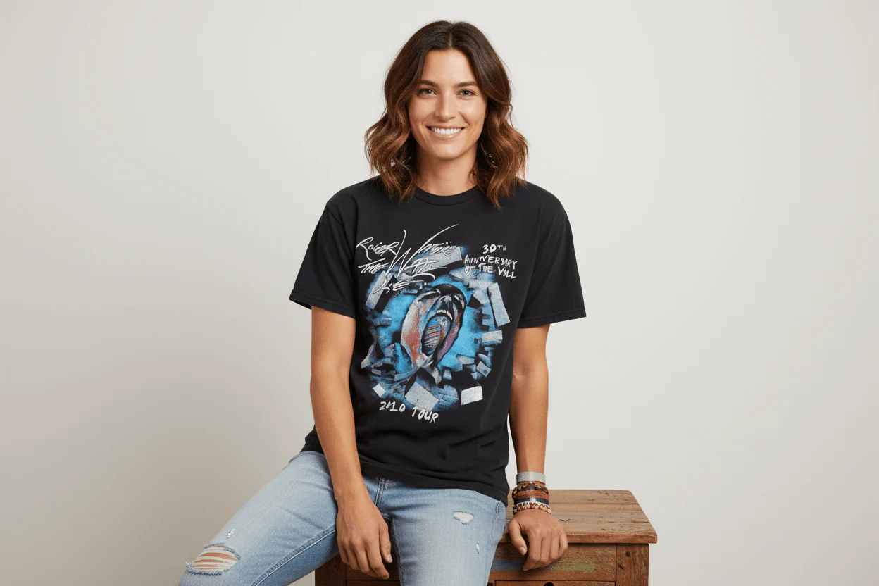 2010 Roger Waters The Wall Anniversary Tour T-shirt - Image 2