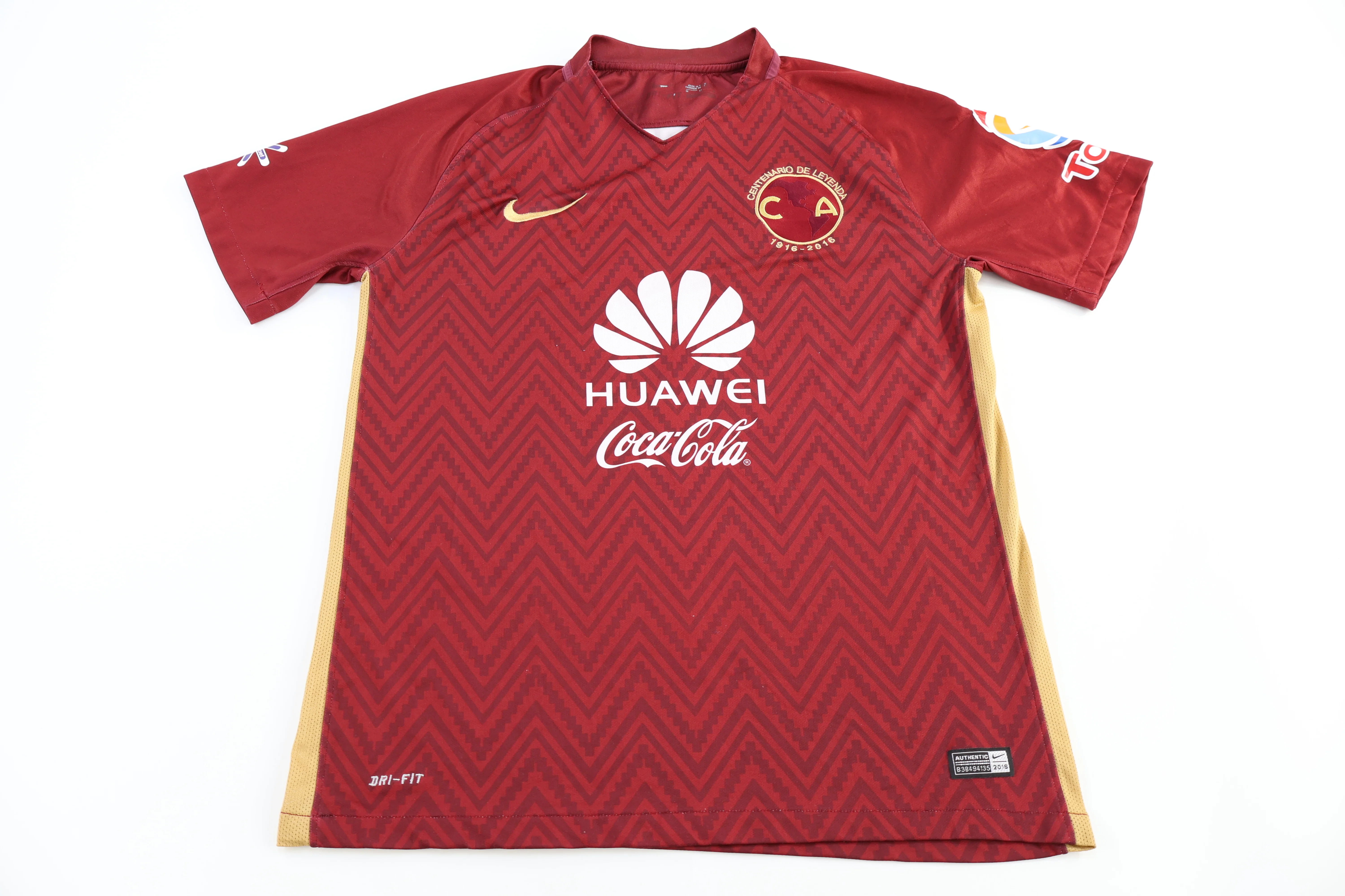 2016/17 Club America Centenario Edition Soccer Jersey