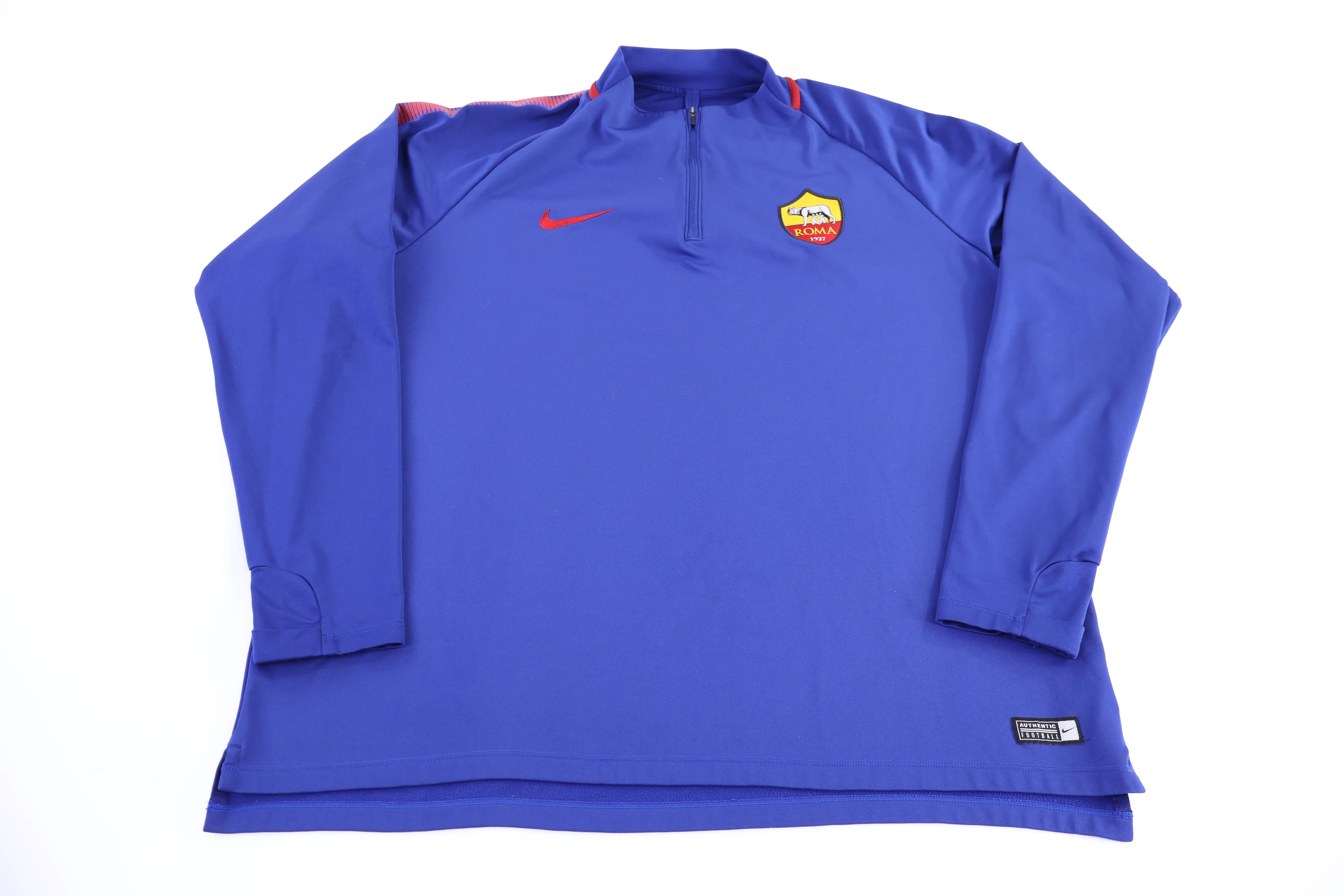 2017/18 Roma Soccer Quarter Zip Sweater
