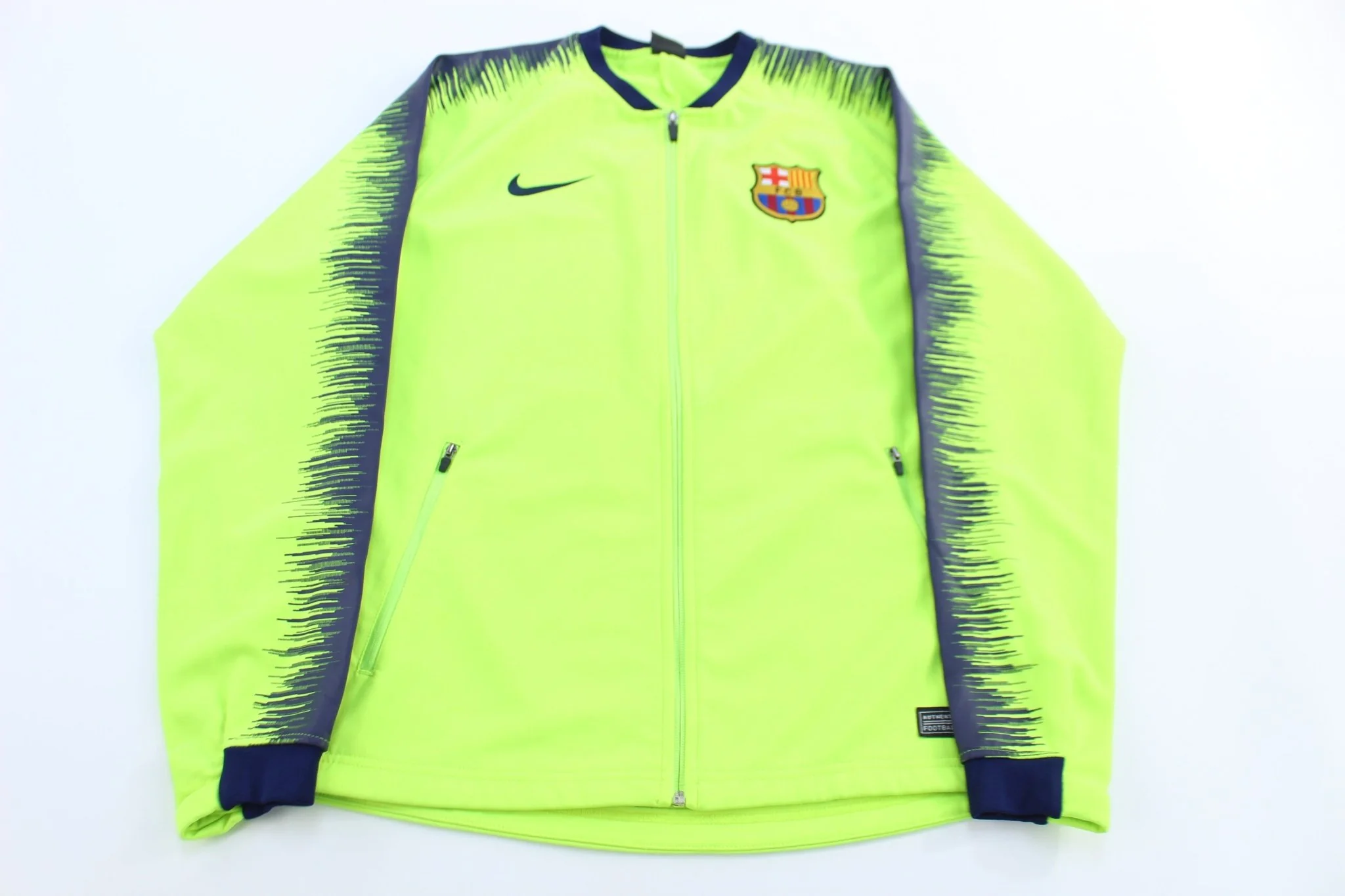2018/19 Fc Barcelona Soccer Full Zip Jacket