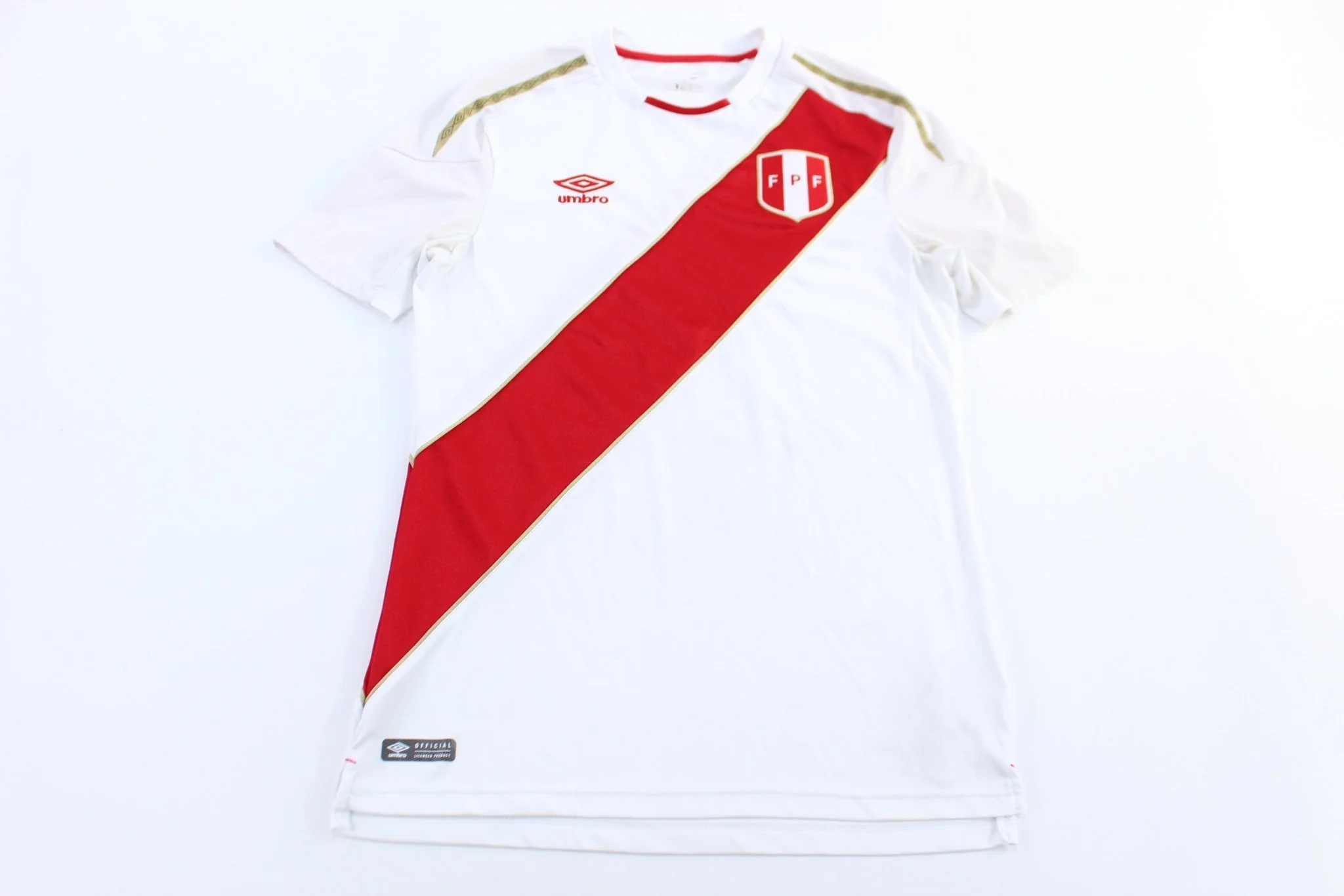 2018 Umbro Peru World Cup Soccer Jersey