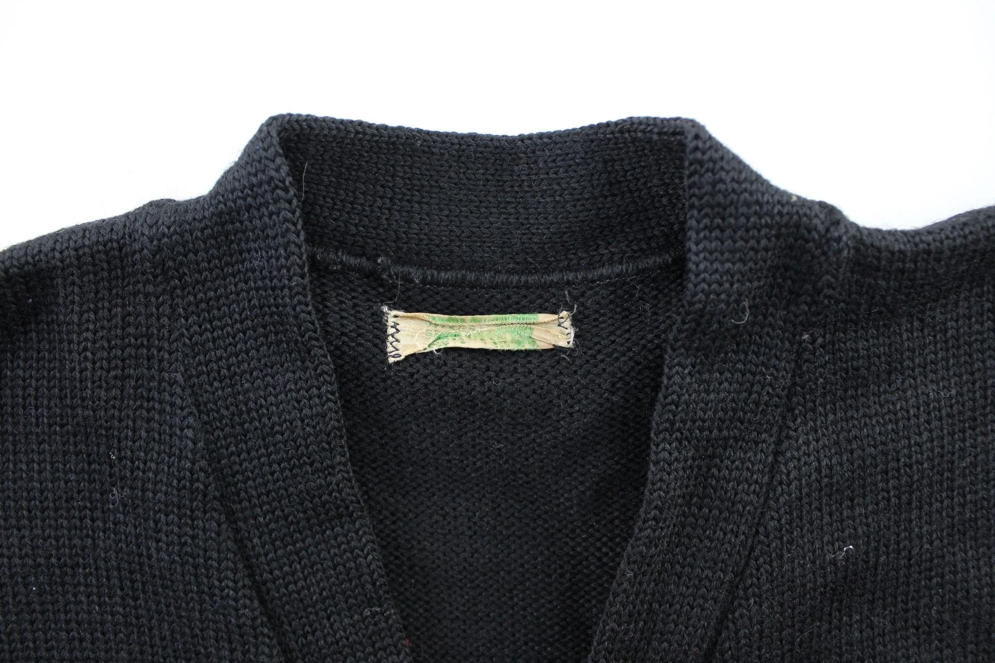 50's Black & Orange Varsity Letterman Cardigan - Image 3