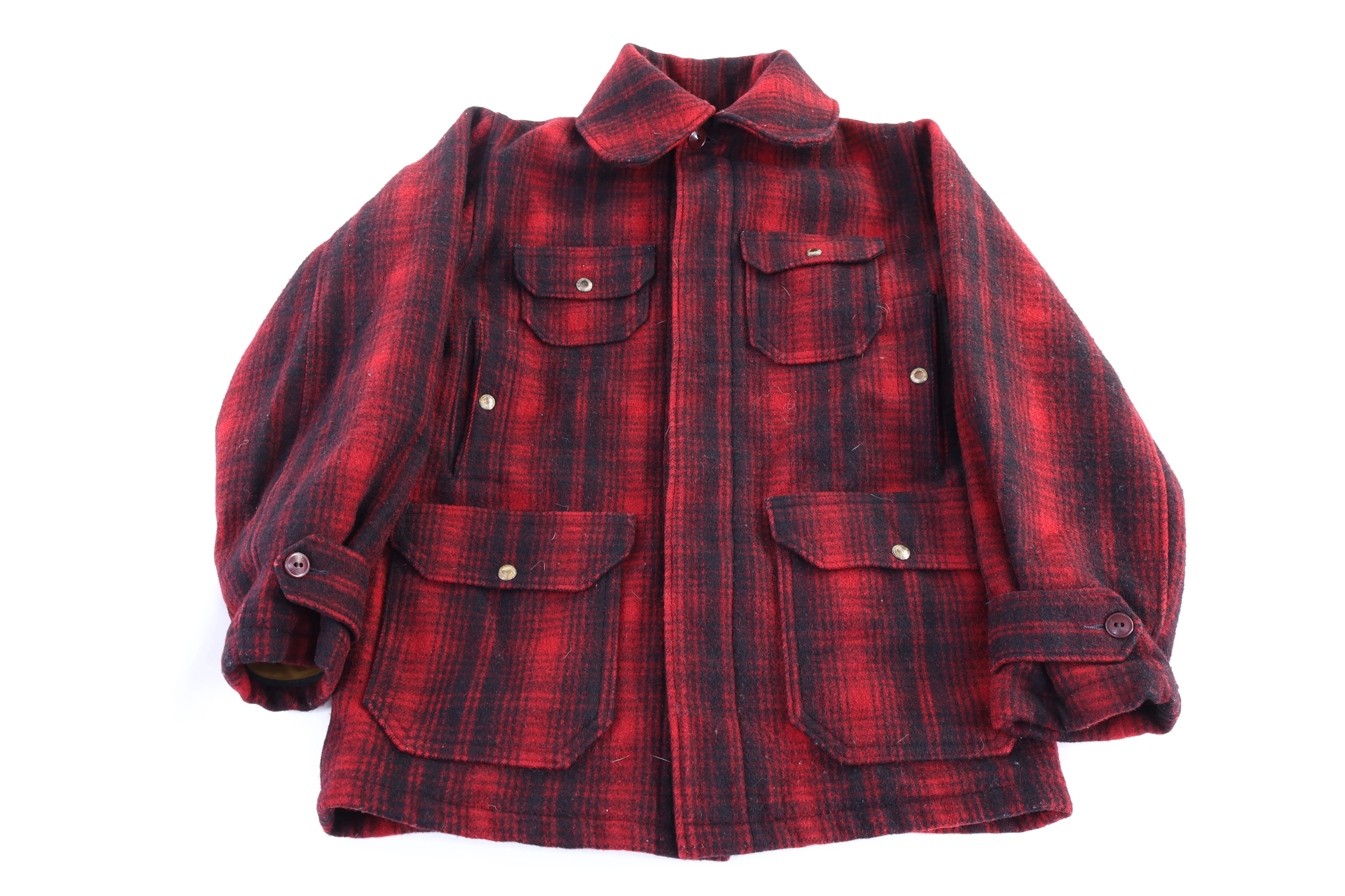 50's Woolrich Woolen Mills Plaid Coat