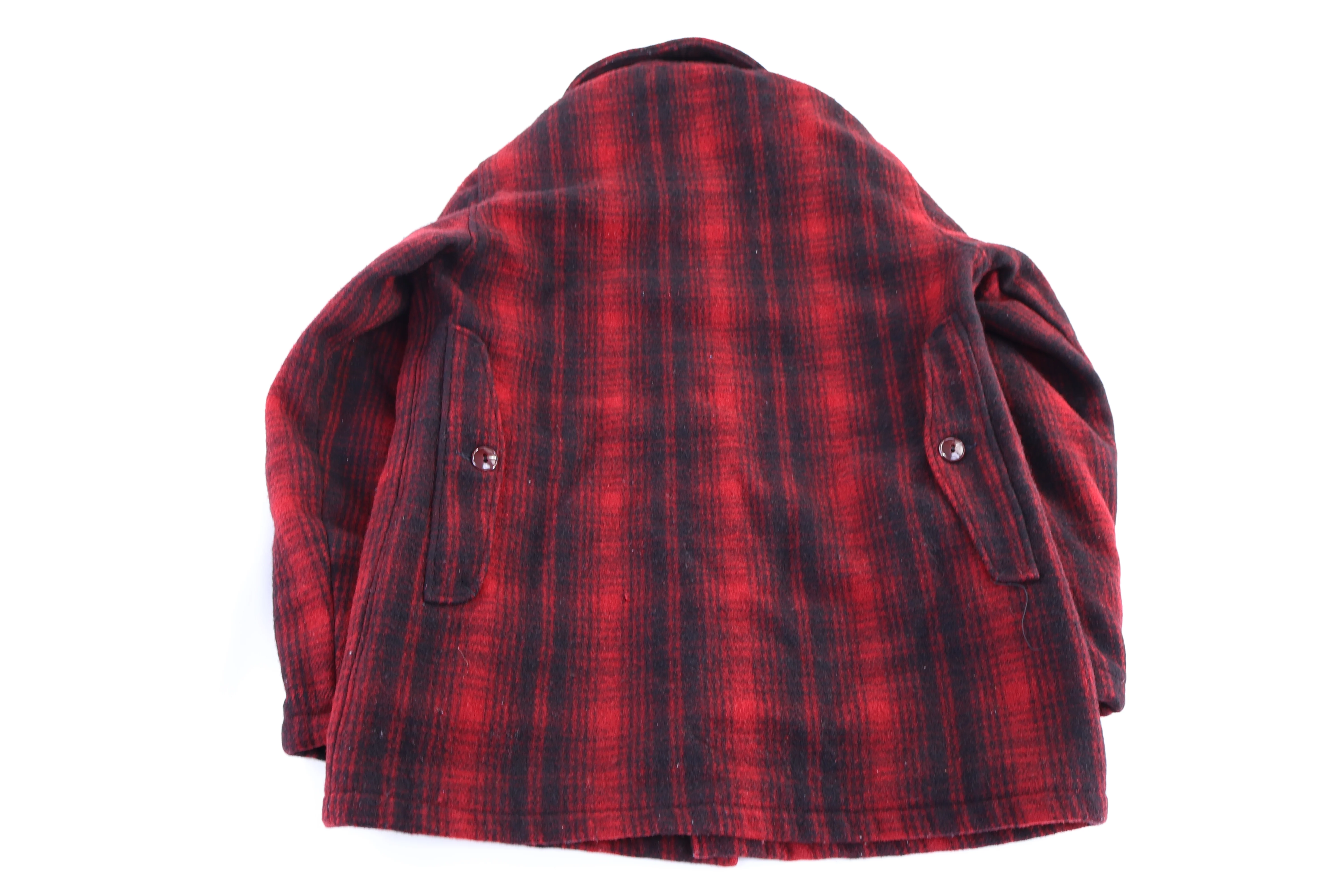 50's Woolrich Woolen Mills Plaid Coat - Image 2