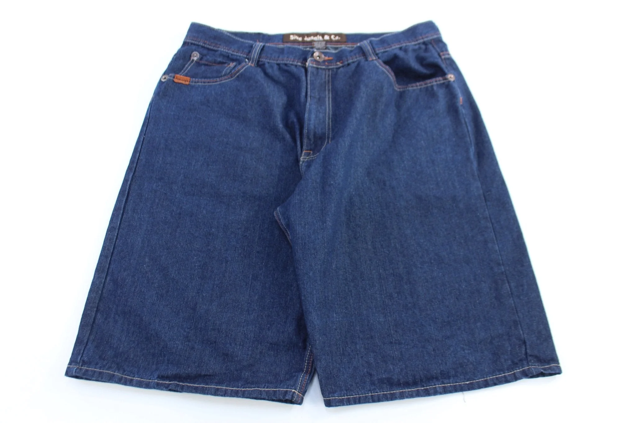 5ive Jungle & Co Dark Wash Denim Shorts - Image 2