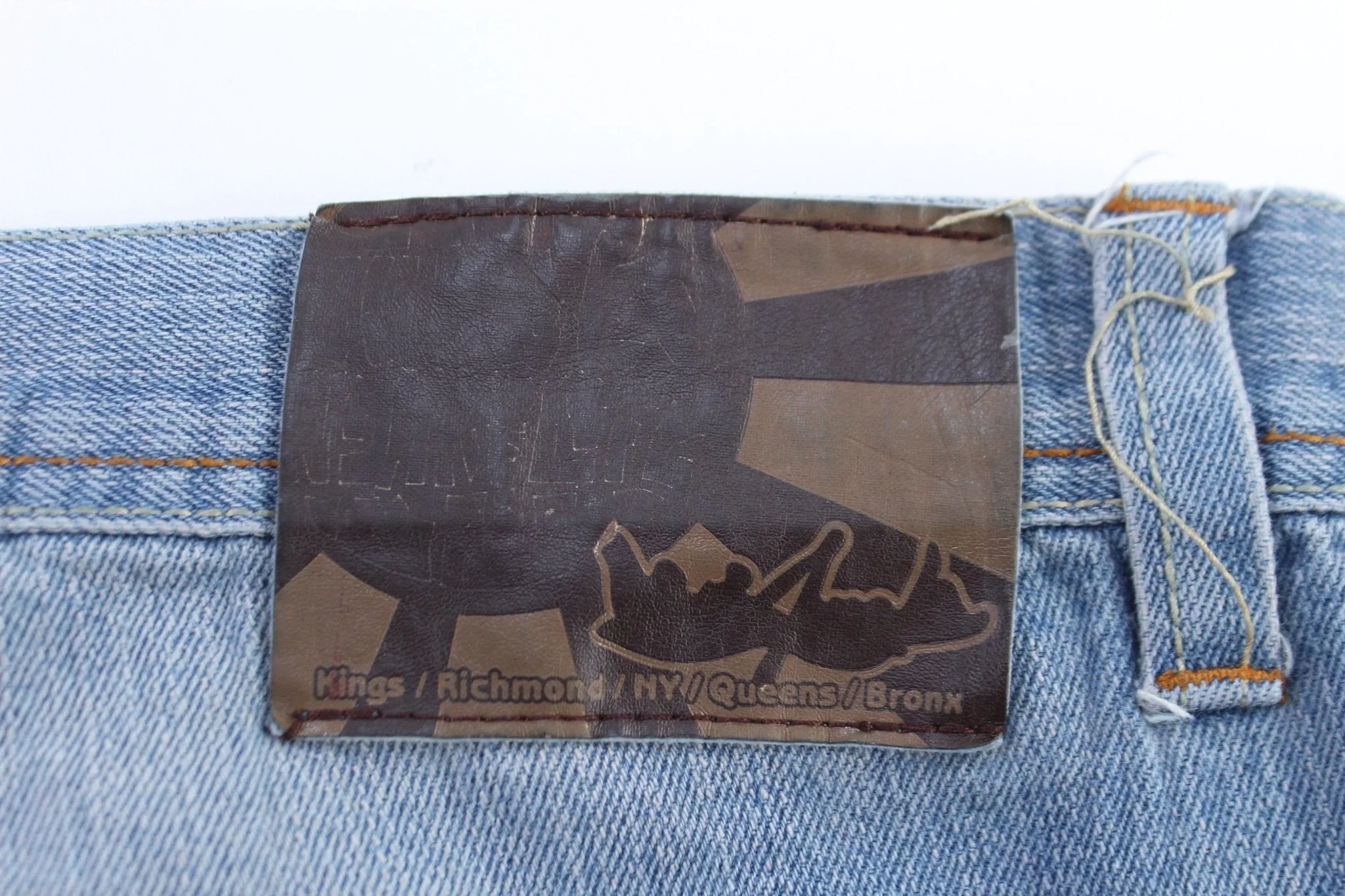 5ive Jungle & Co Light Wash Denim Jeans - Image 3