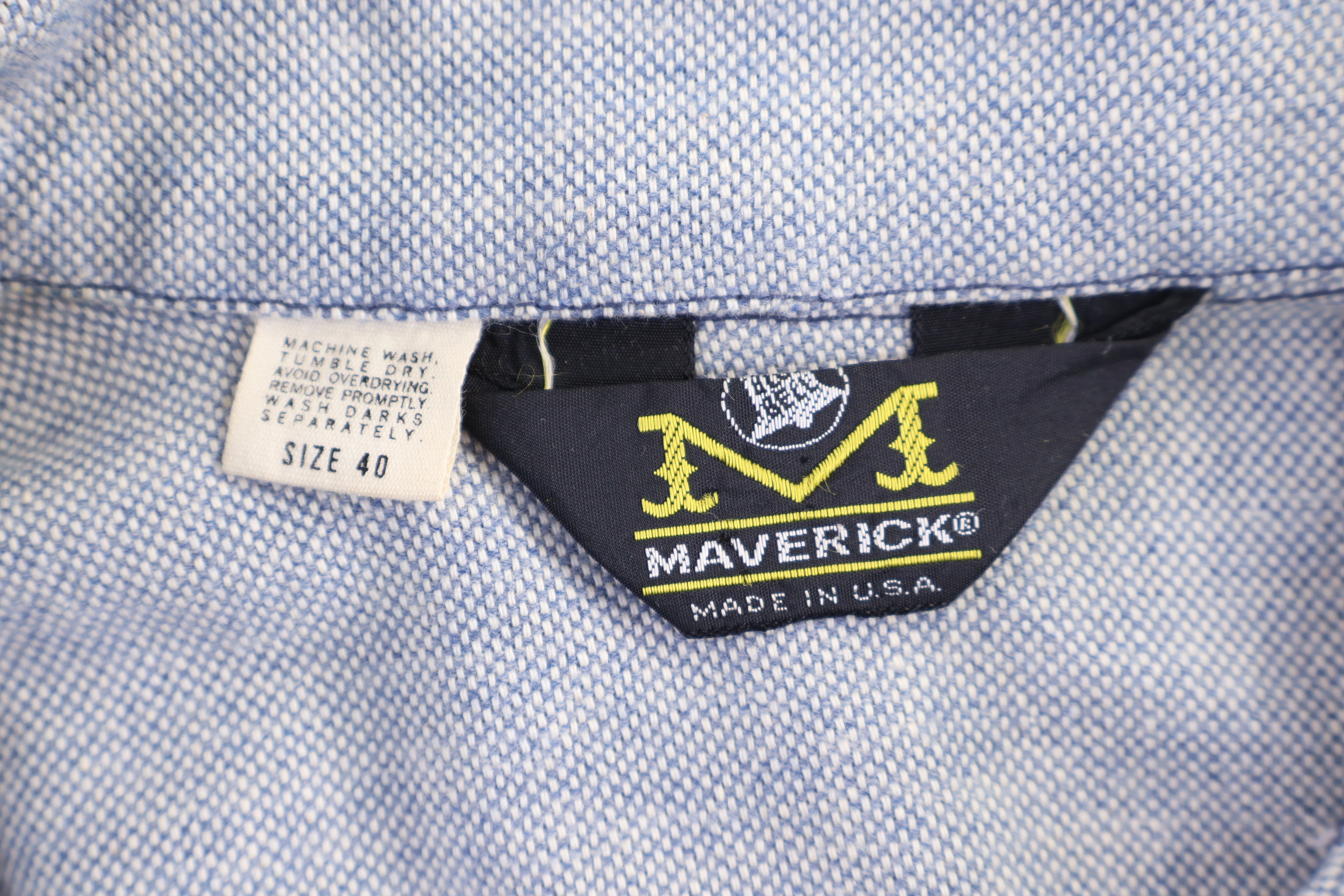 60's Maverick Lightweight Denim Jacket - Image 4