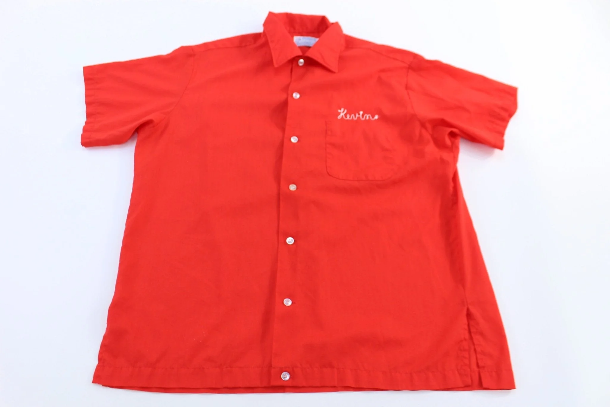 60's Smoke Eaters Red Button Down - Image 2