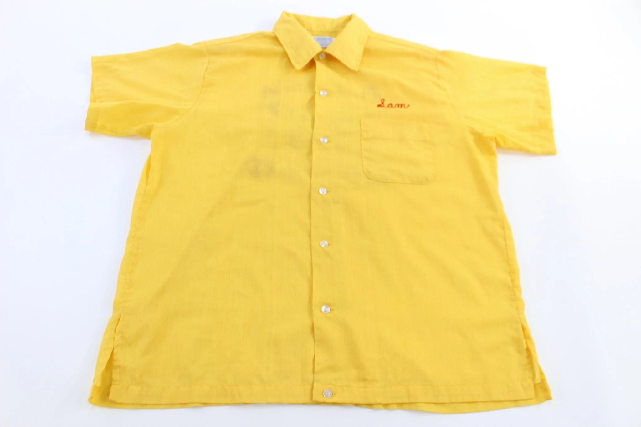 70's Arabia Artisans Short Sleeve Button Down - Image 2