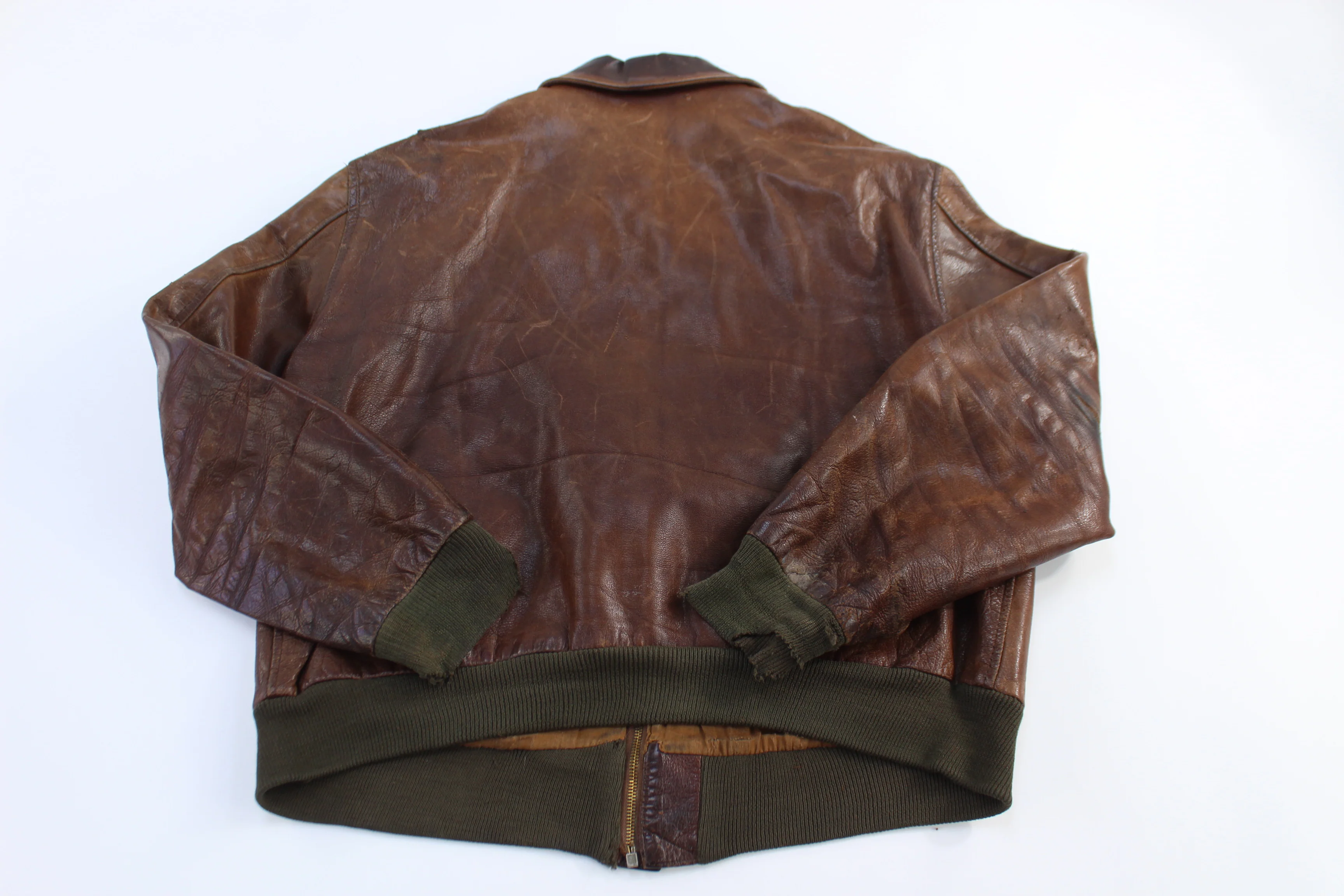 70's Avirex Type A-2 Bomber Jacket - Image 2