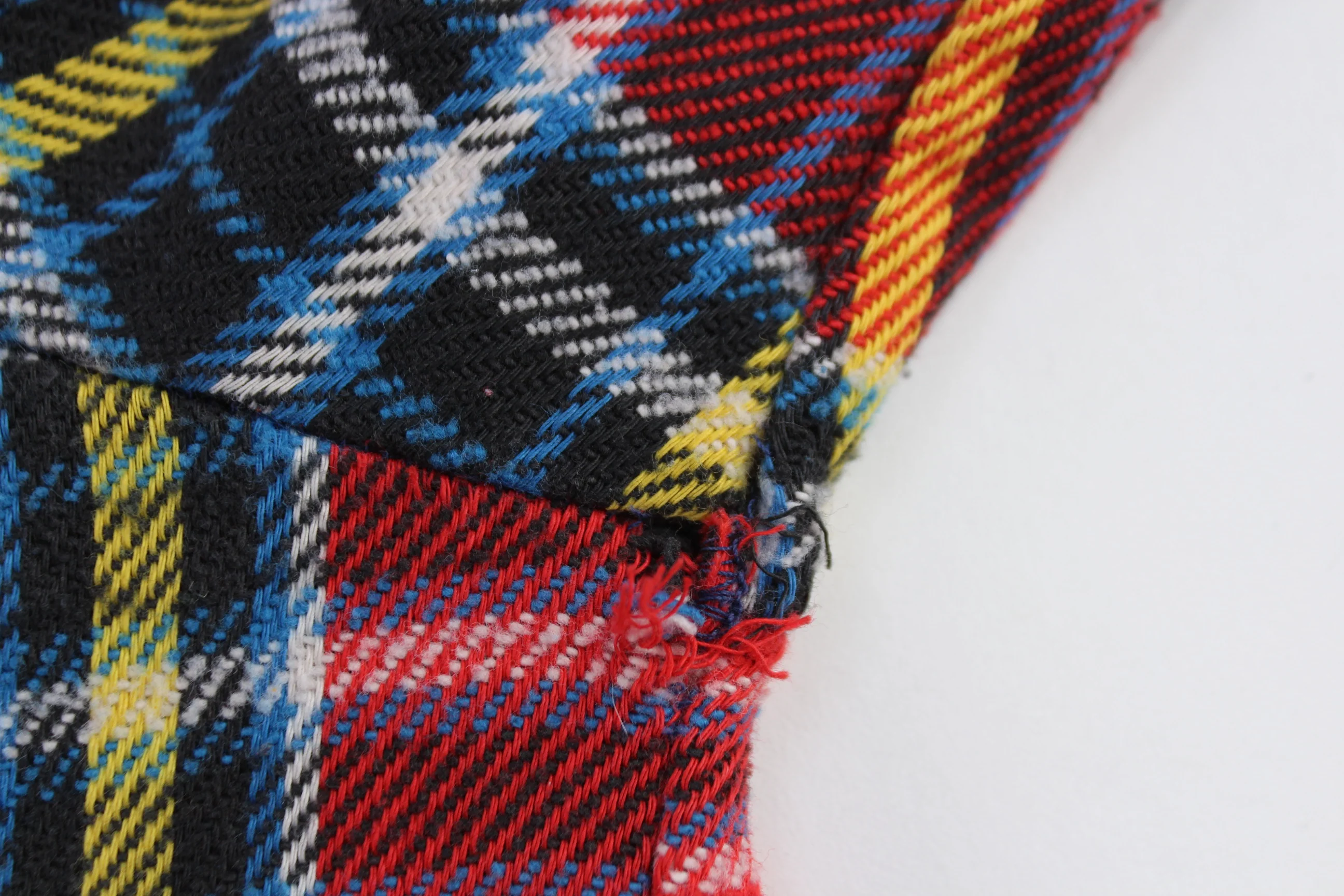 70's Big Mac Multicolor Plaid LS Button Down - Image 3