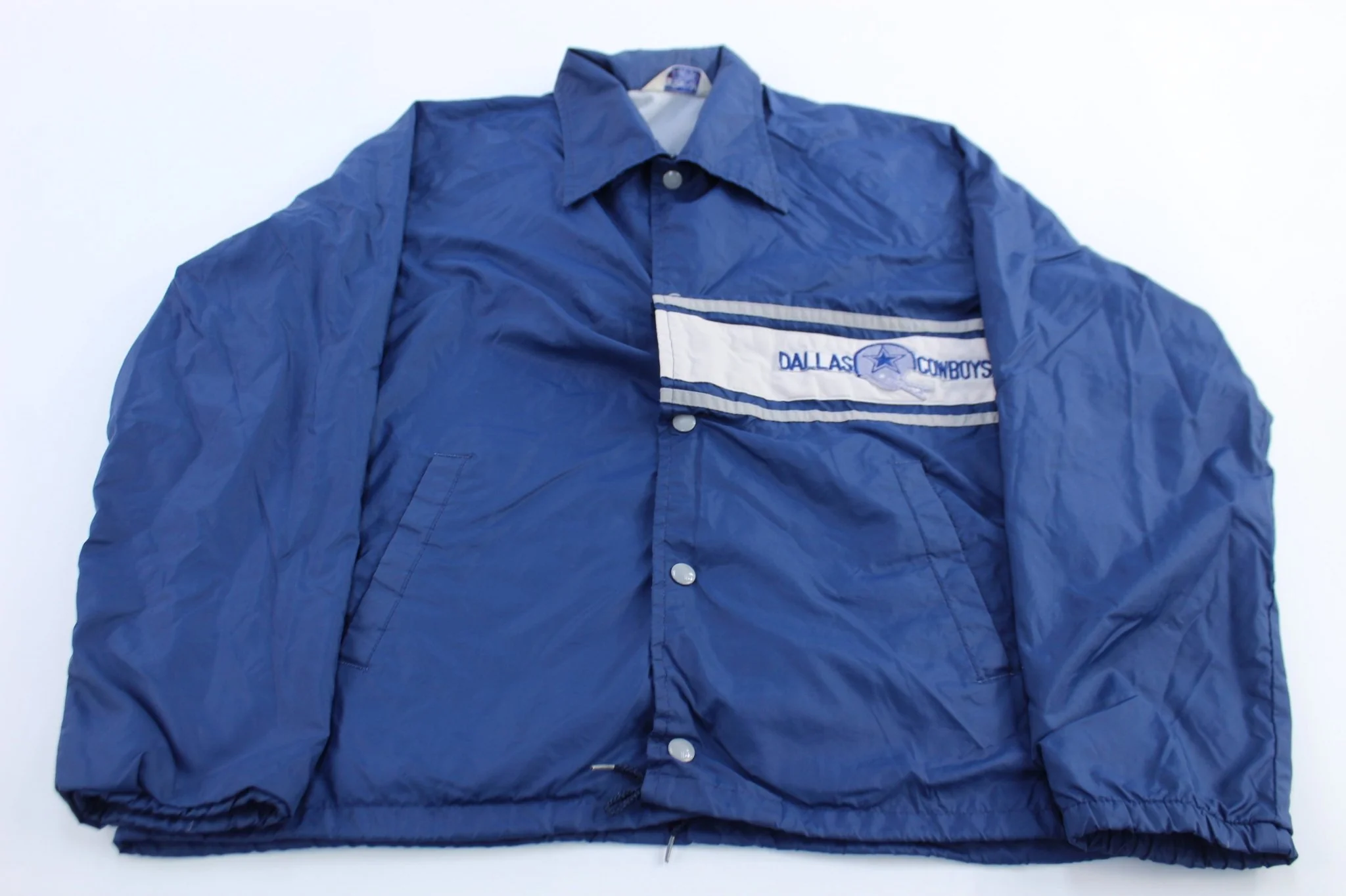 70's Dallas Cowboys Embroidered Windbreaker Jacket