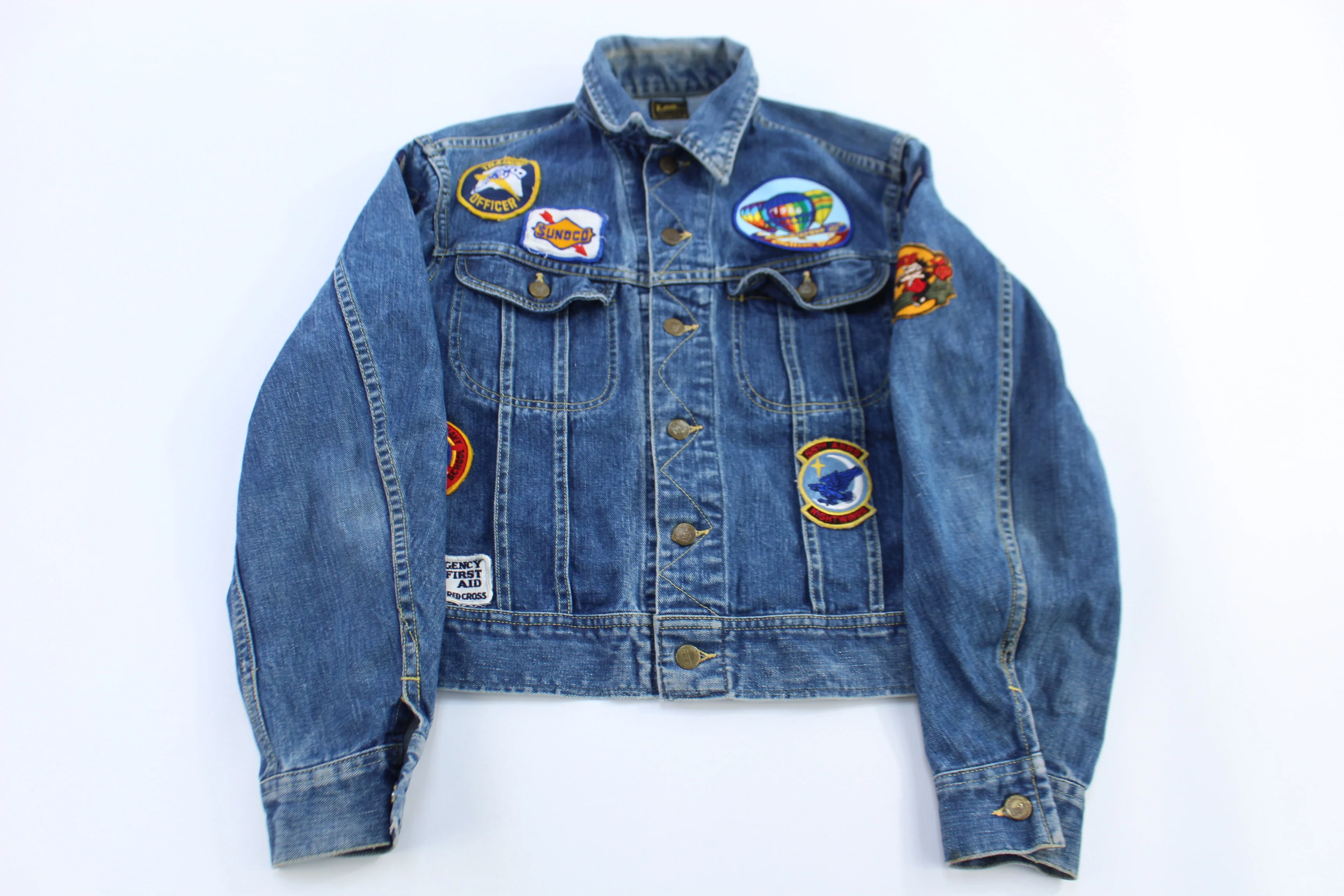70's Lee Dark Wash Denim Jacket