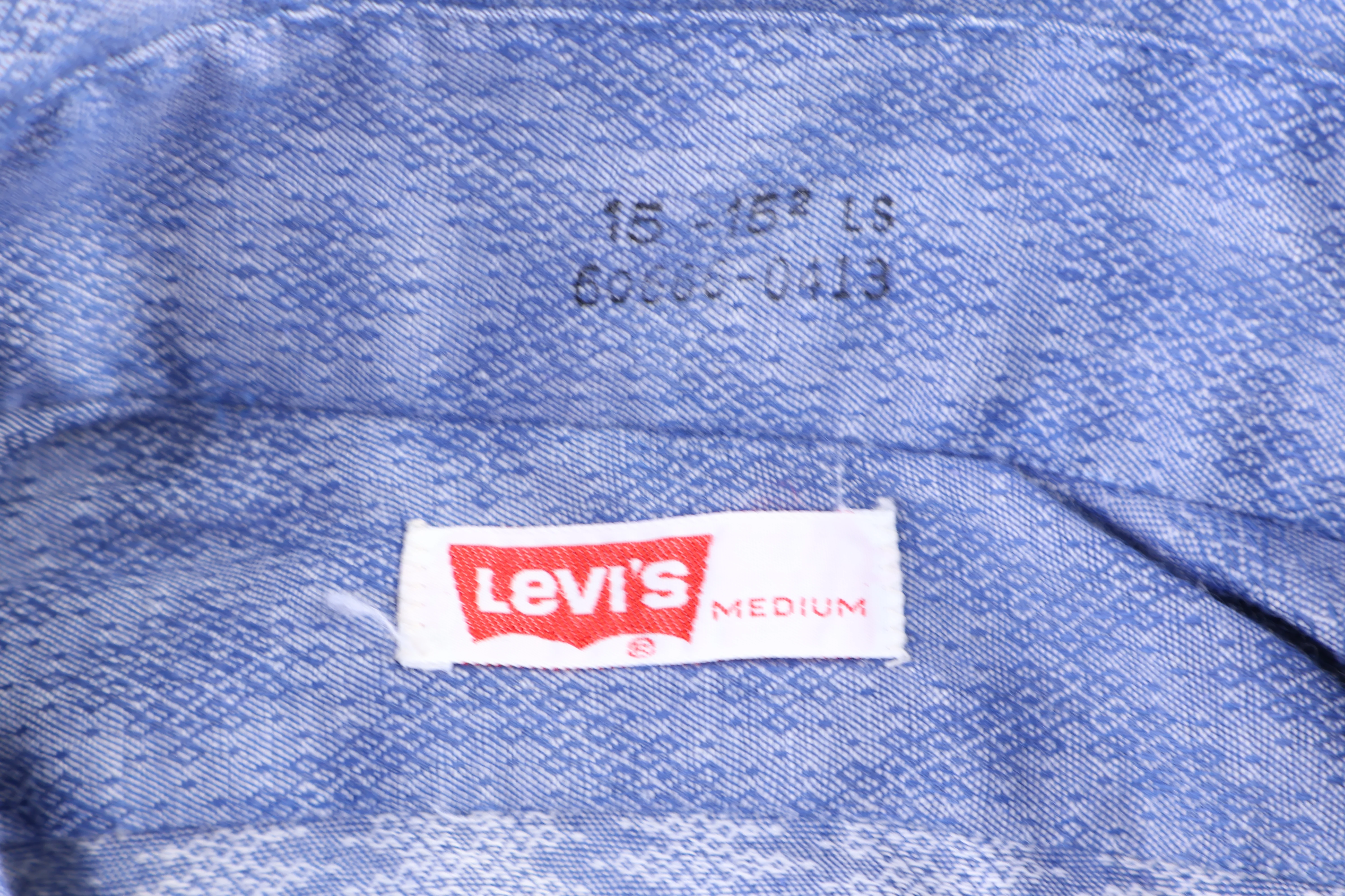 70's Levi's Multipattern LS Button Down - Image 3