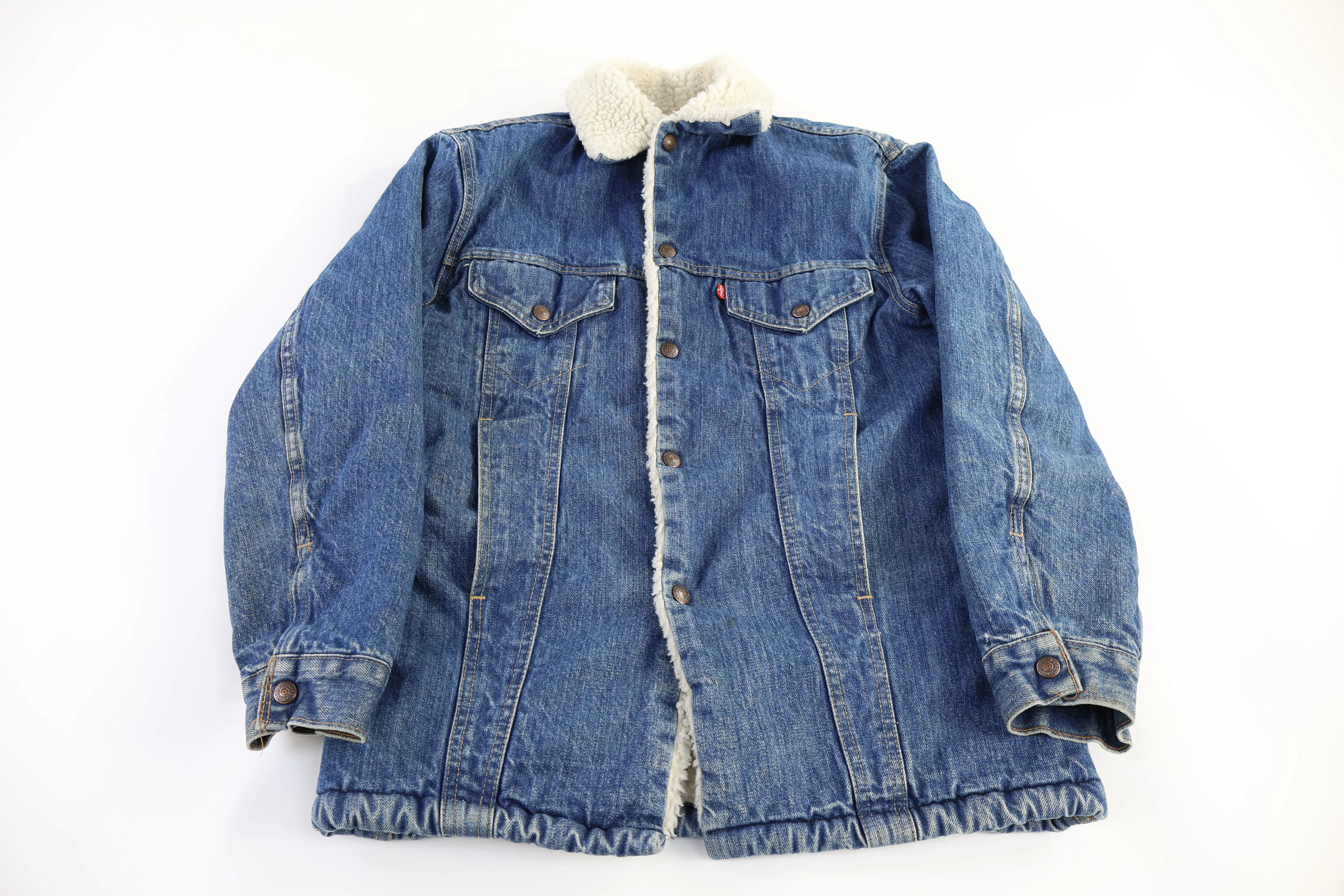 70's Levi's Sherpa Lined Denim Jacket