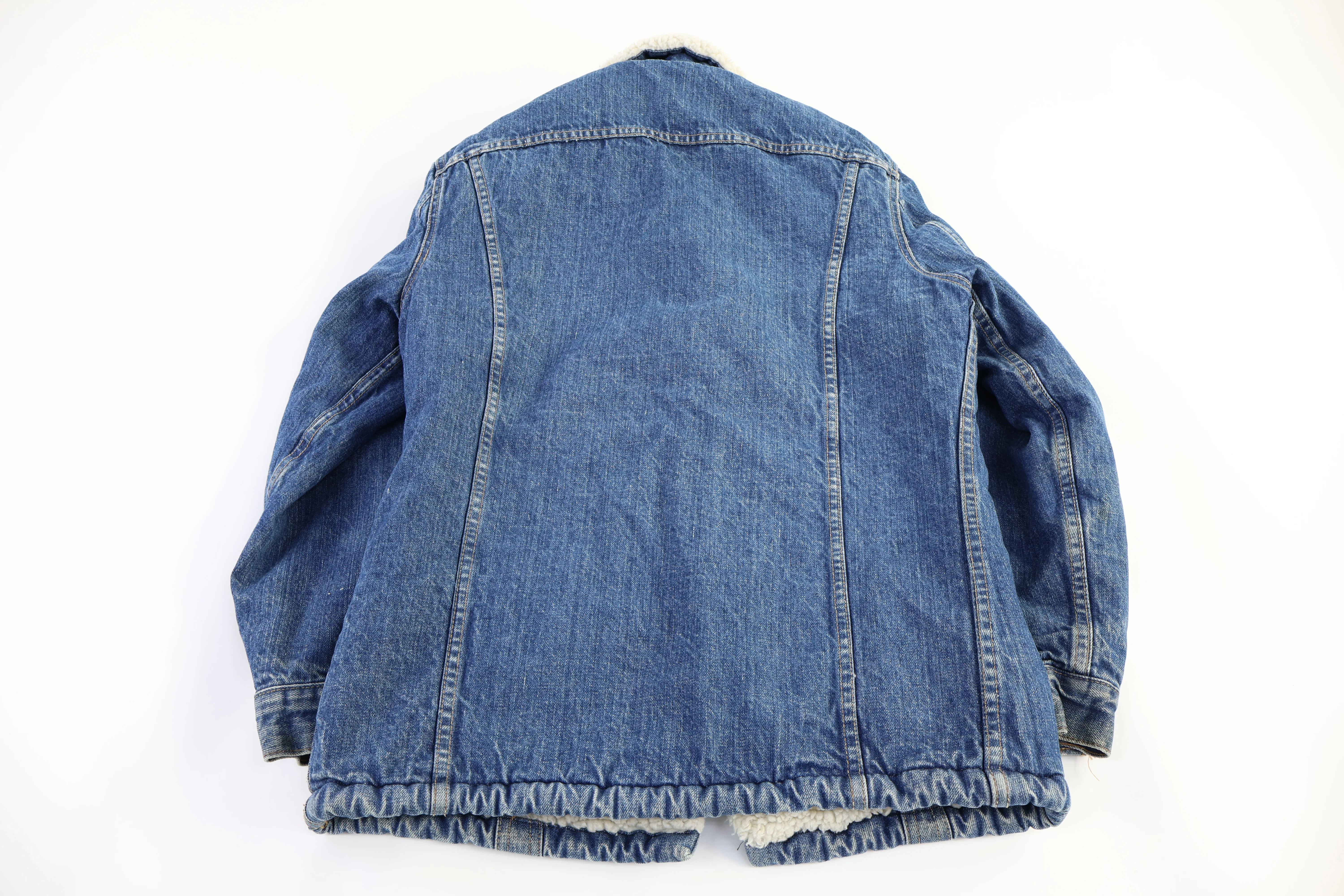 70's Levi's Sherpa Lined Denim Jacket - Image 2