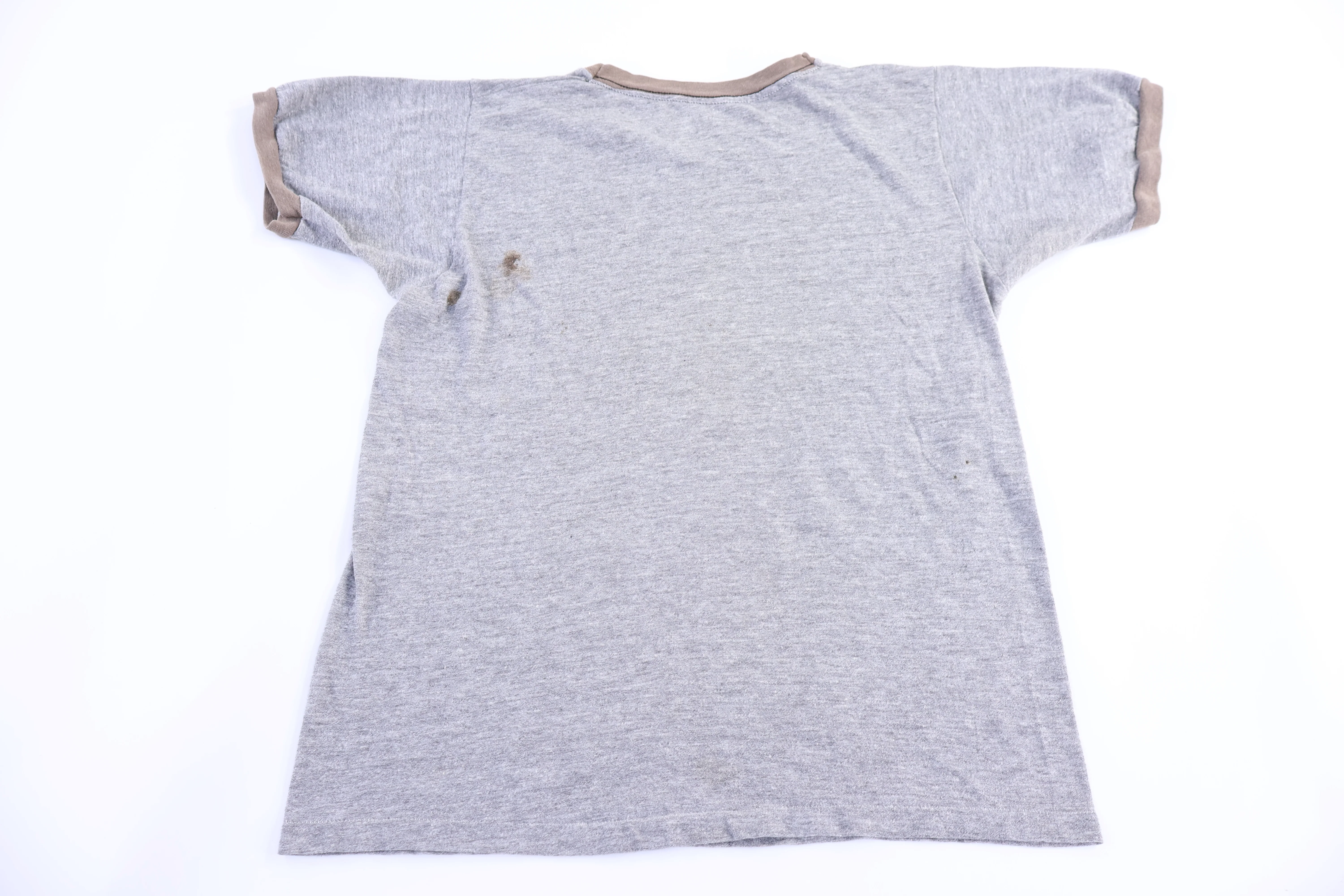 70's Mickey Mouse Graphic Ringer T-shirt - Image 2
