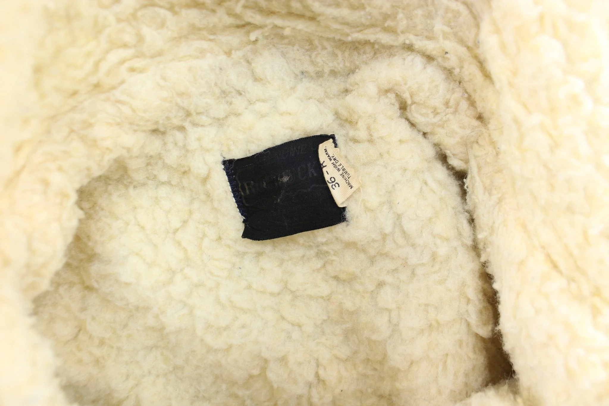 70's Roebucks Sherpa Lined Denim Trucker Jacket - Image 3