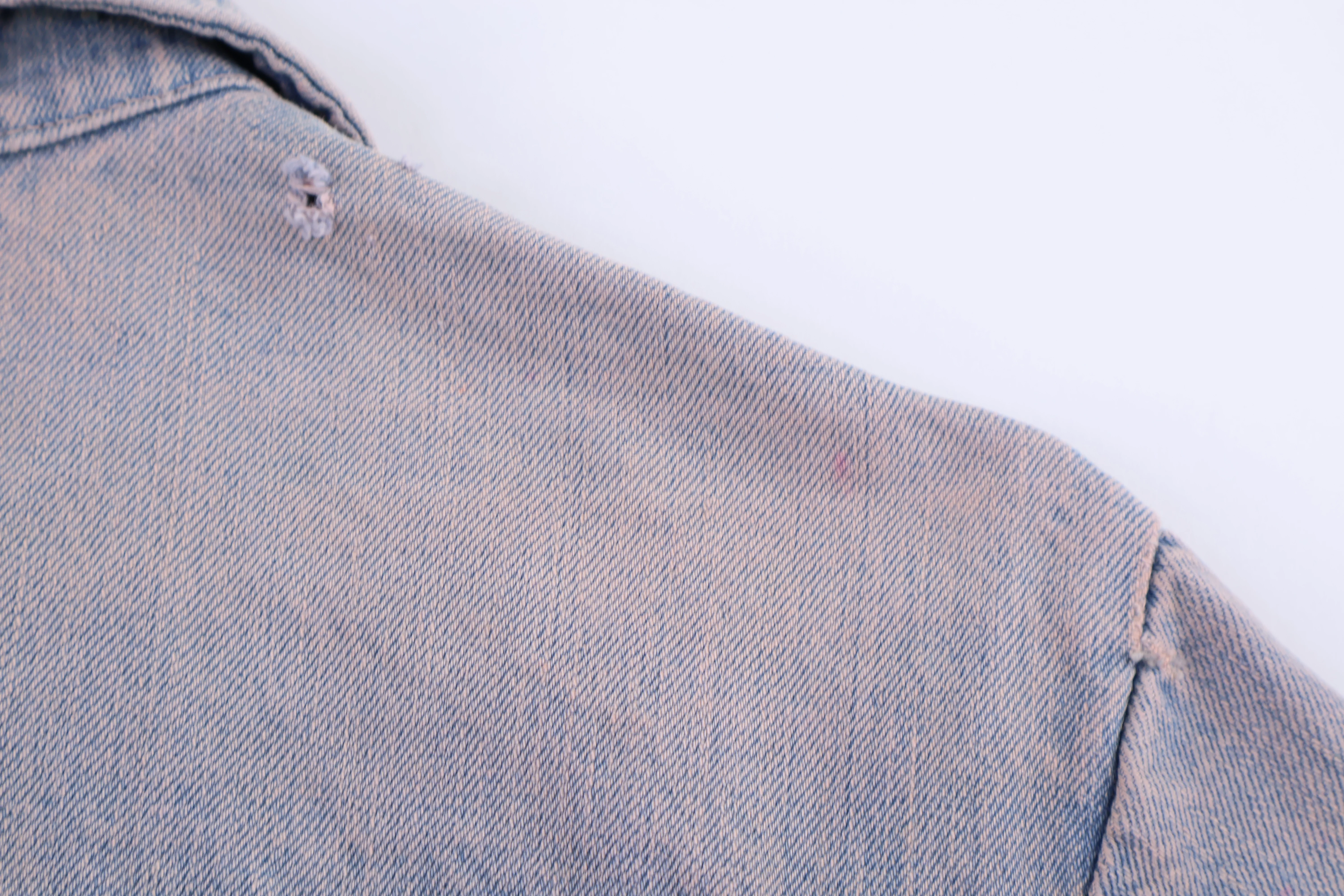 70's Wrangler Light Wash Denim Jacket - Image 3