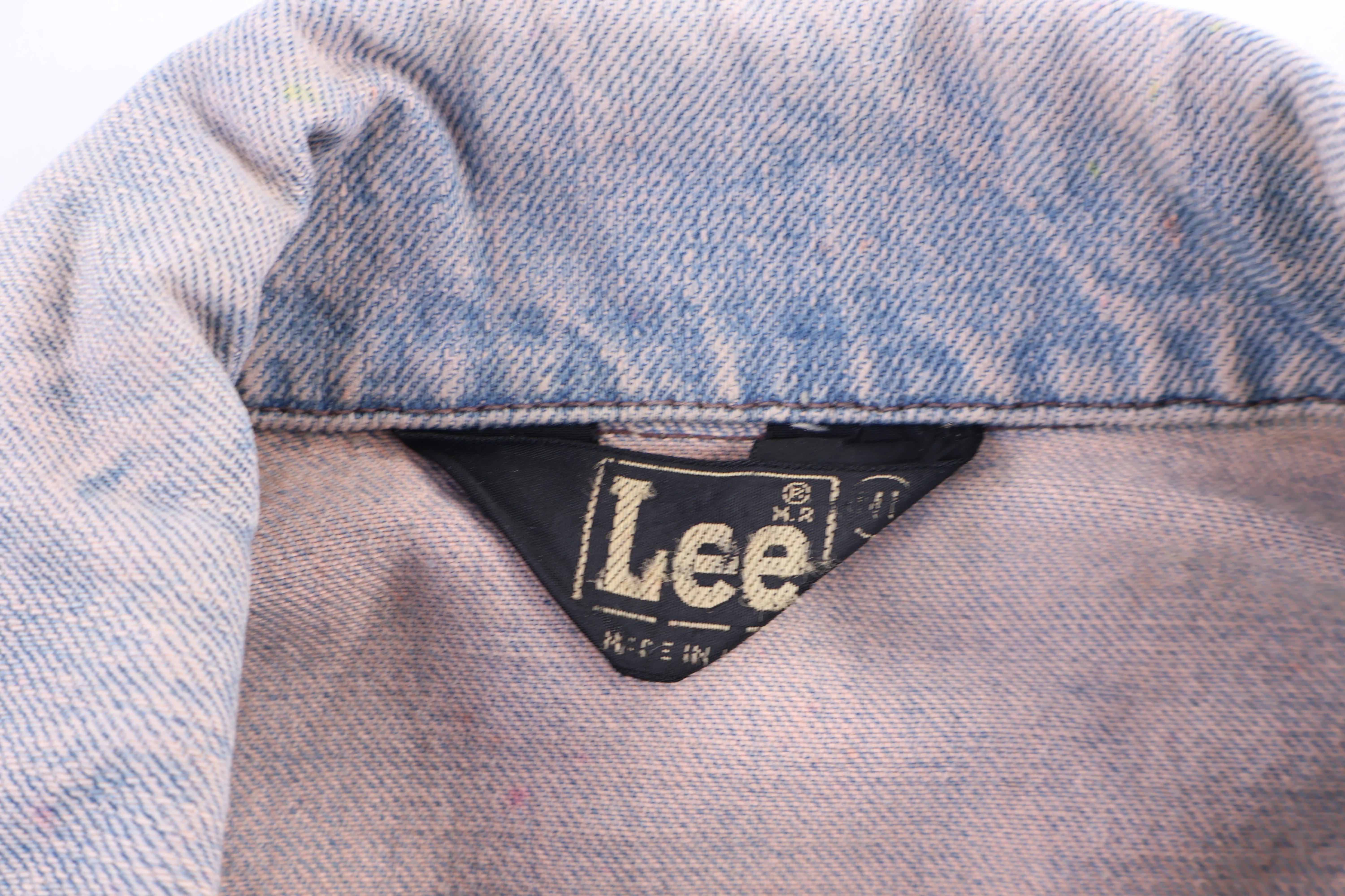 70's Wrangler Light Wash Denim Jacket - Image 4