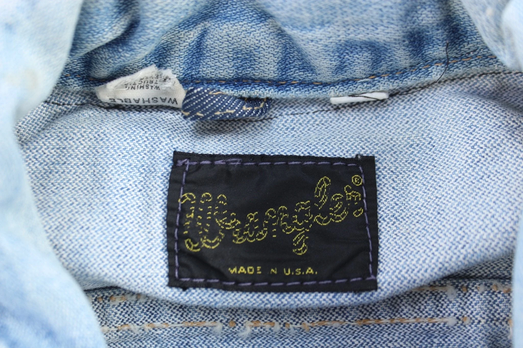 70's Wrangler Elvis Presley Denim Jacket - Image 4