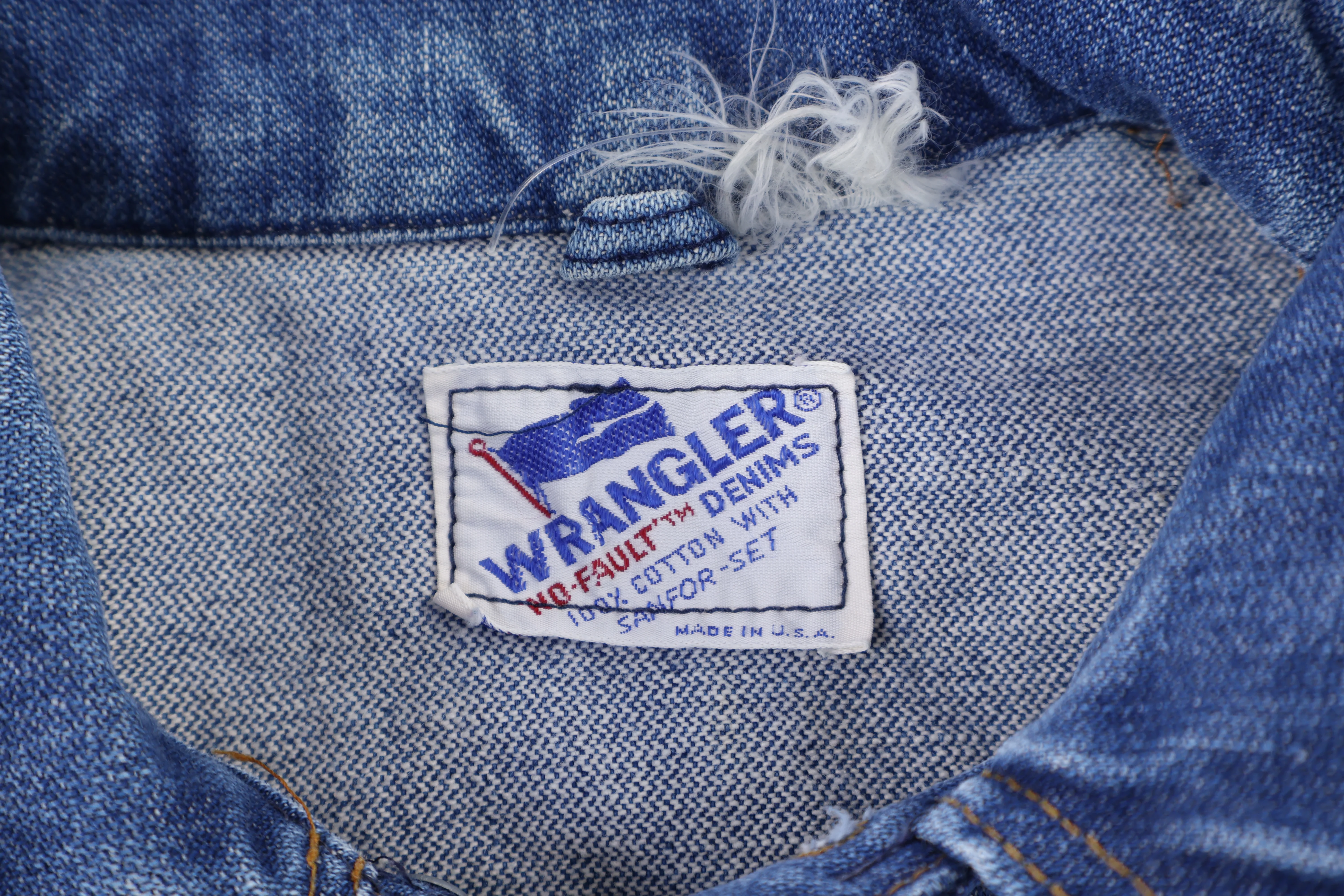 70's Wrangler No Fault Denim Jacket - Image 3