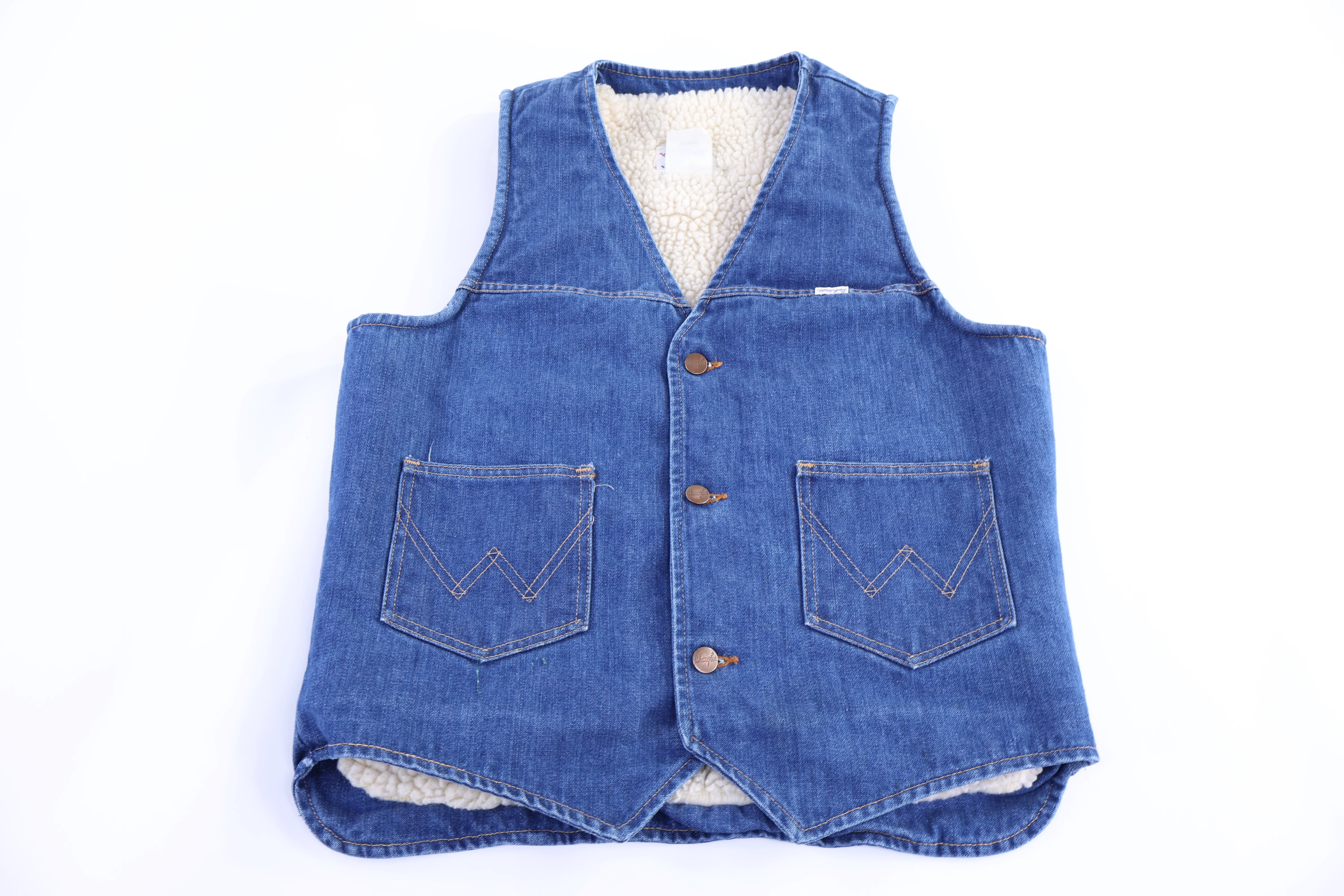 70's Wrangler No Fault Denim Vest