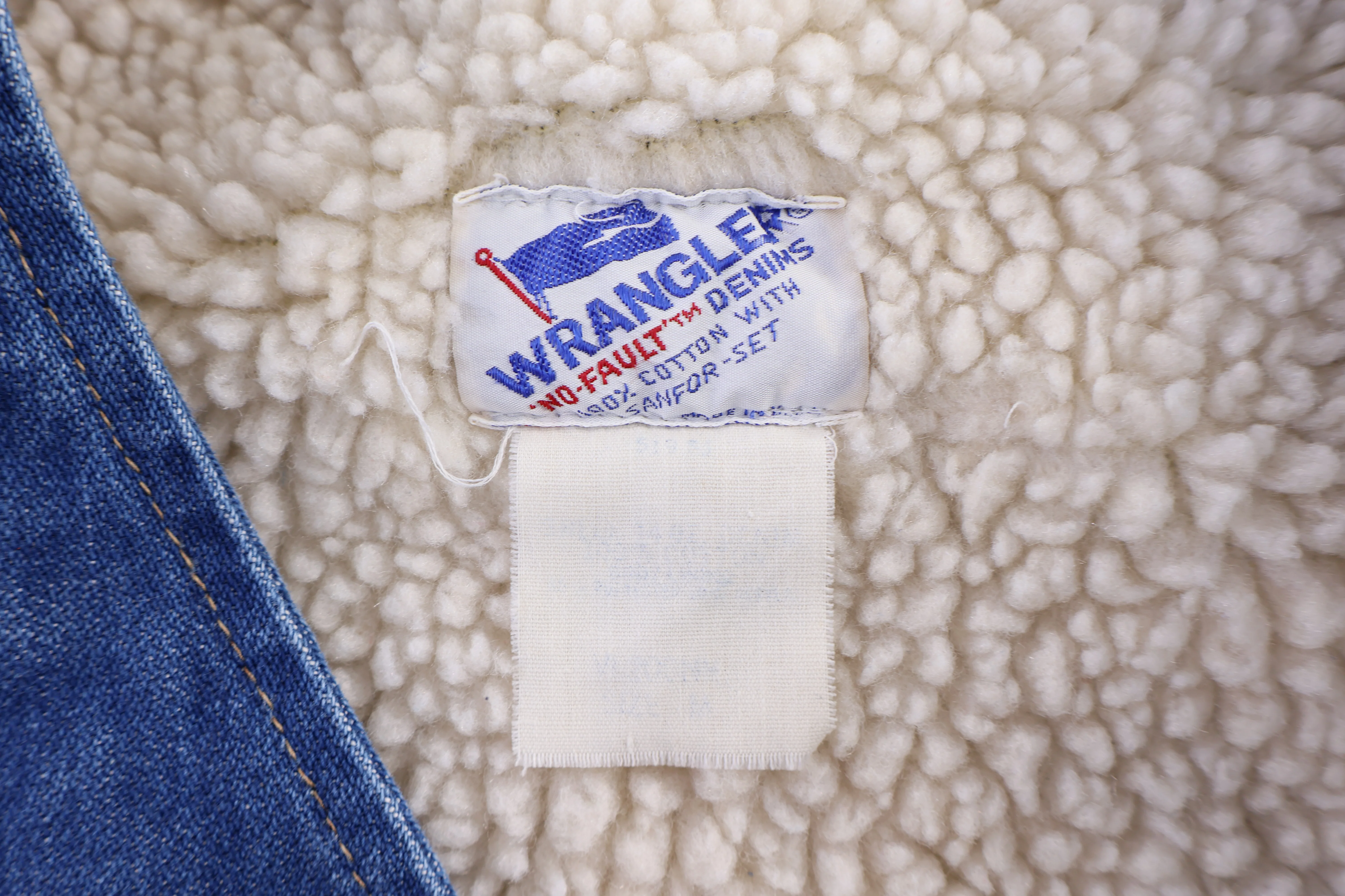 70's Wrangler No Fault Denim Vest - Image 3
