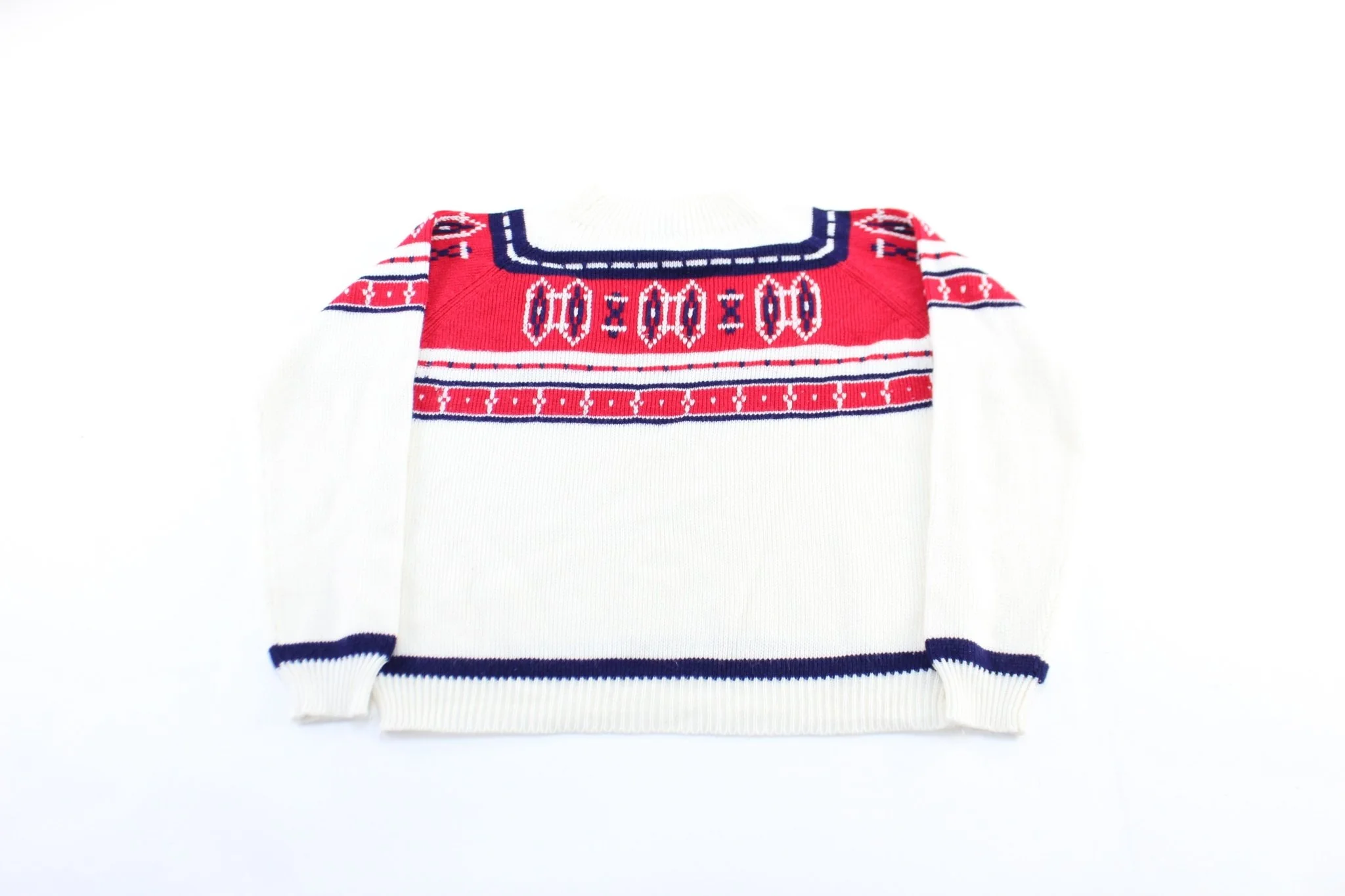 80's Acrylic Patterned Sweater