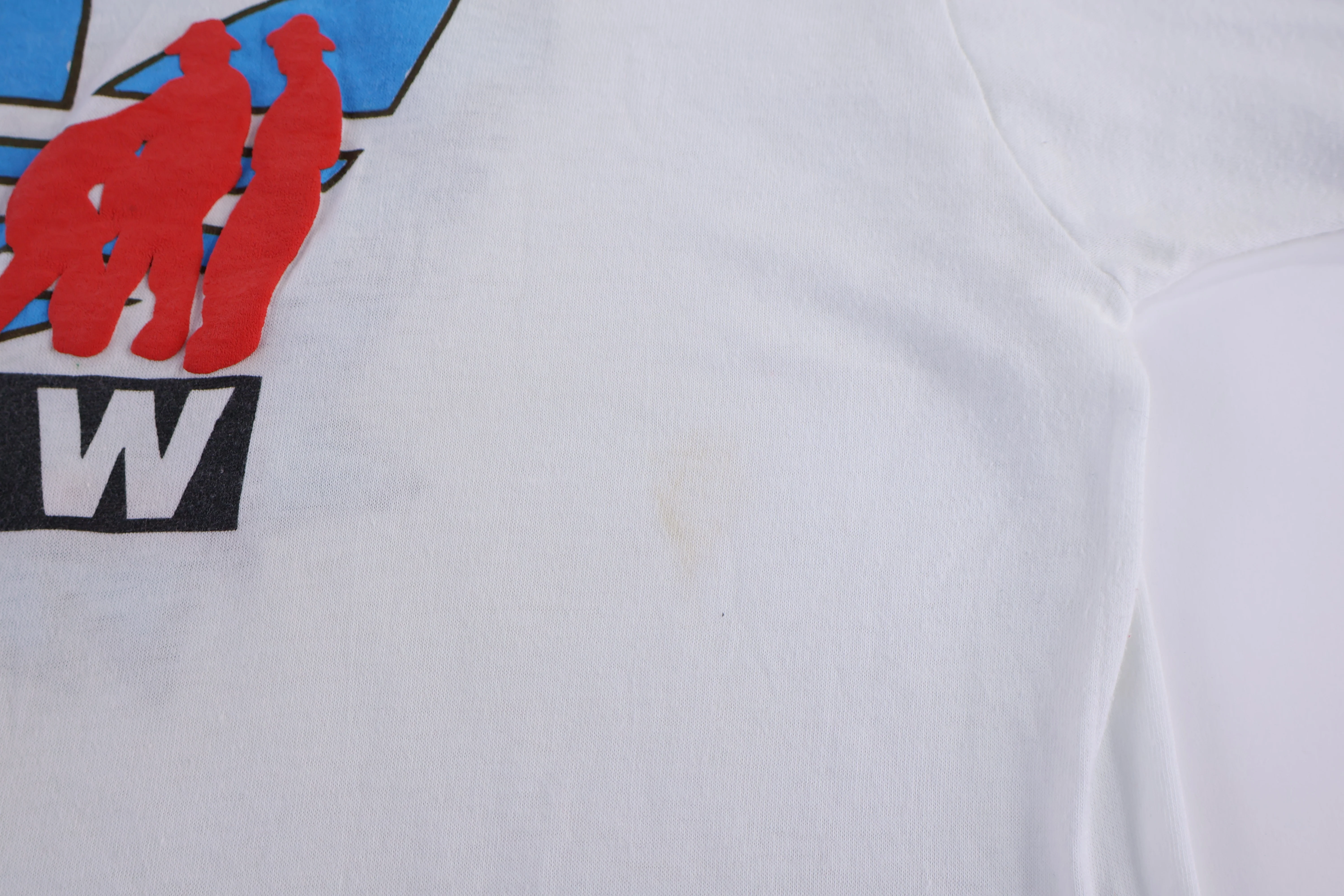 80's Adidas DMC Run T-shirt - Image 3