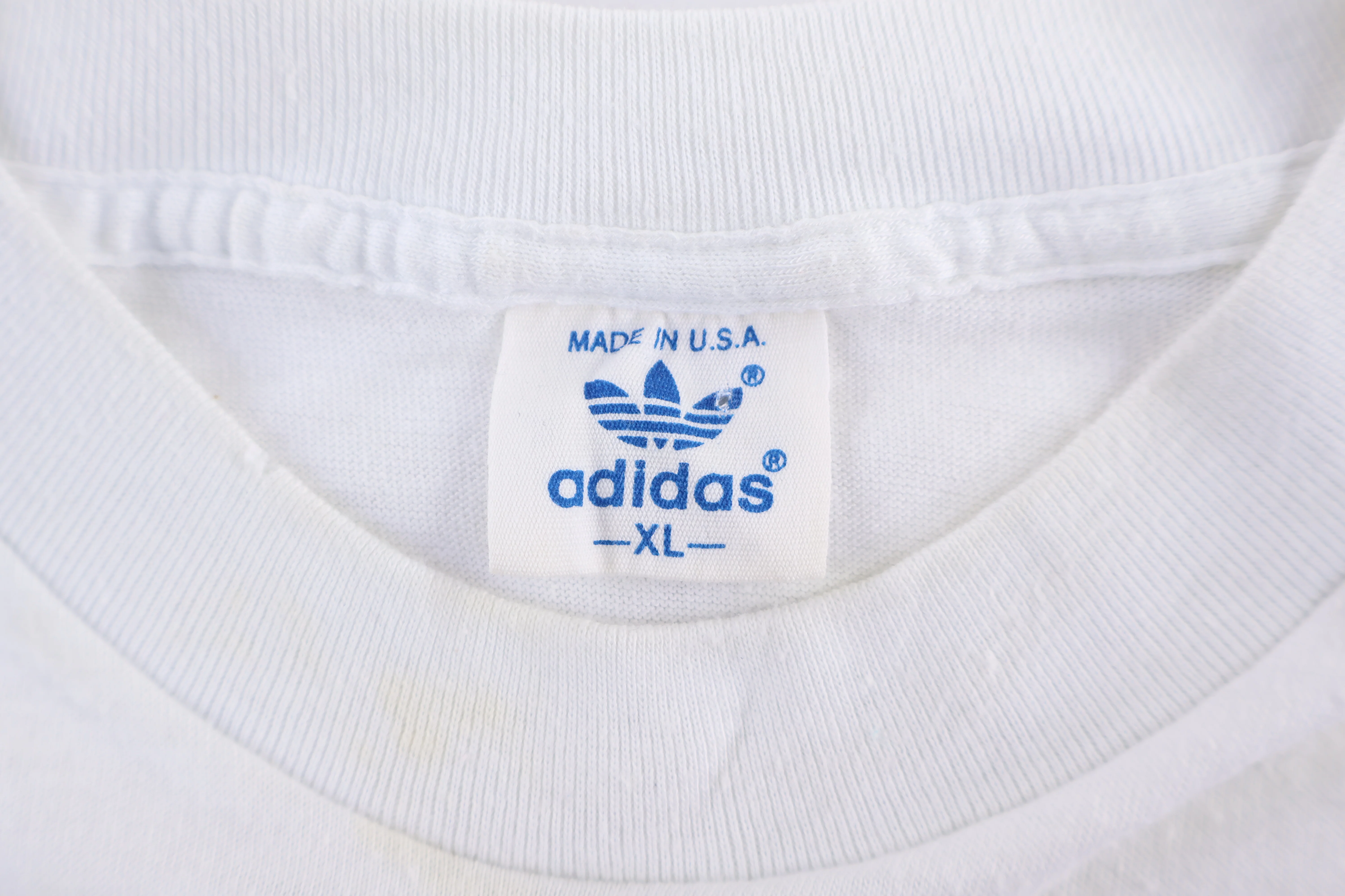 80's Adidas DMC Run T-shirt - Image 4