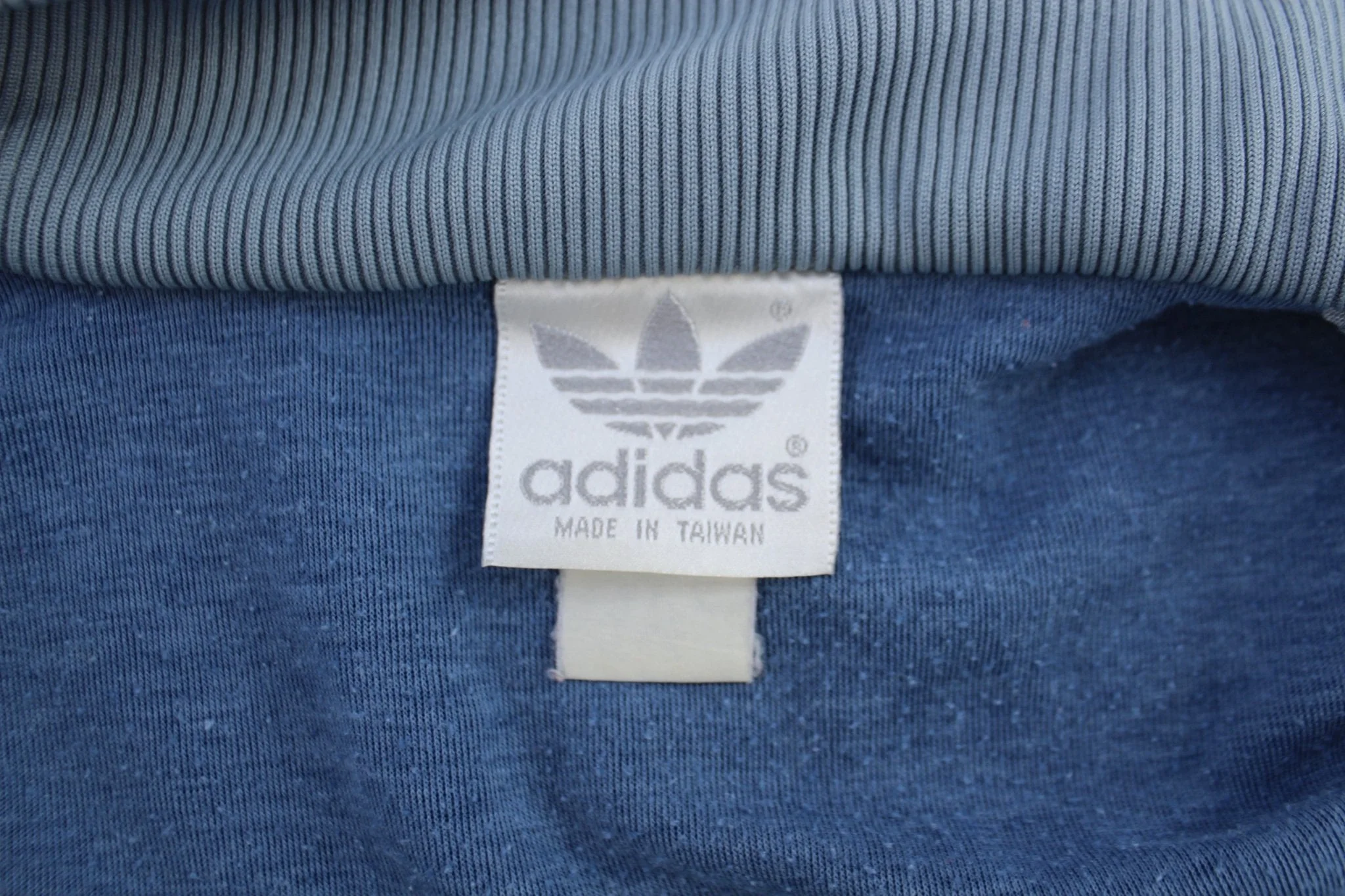 80's Adidas Embroidered Logo Red, Blue, & Grey Track Jacket - Image 3