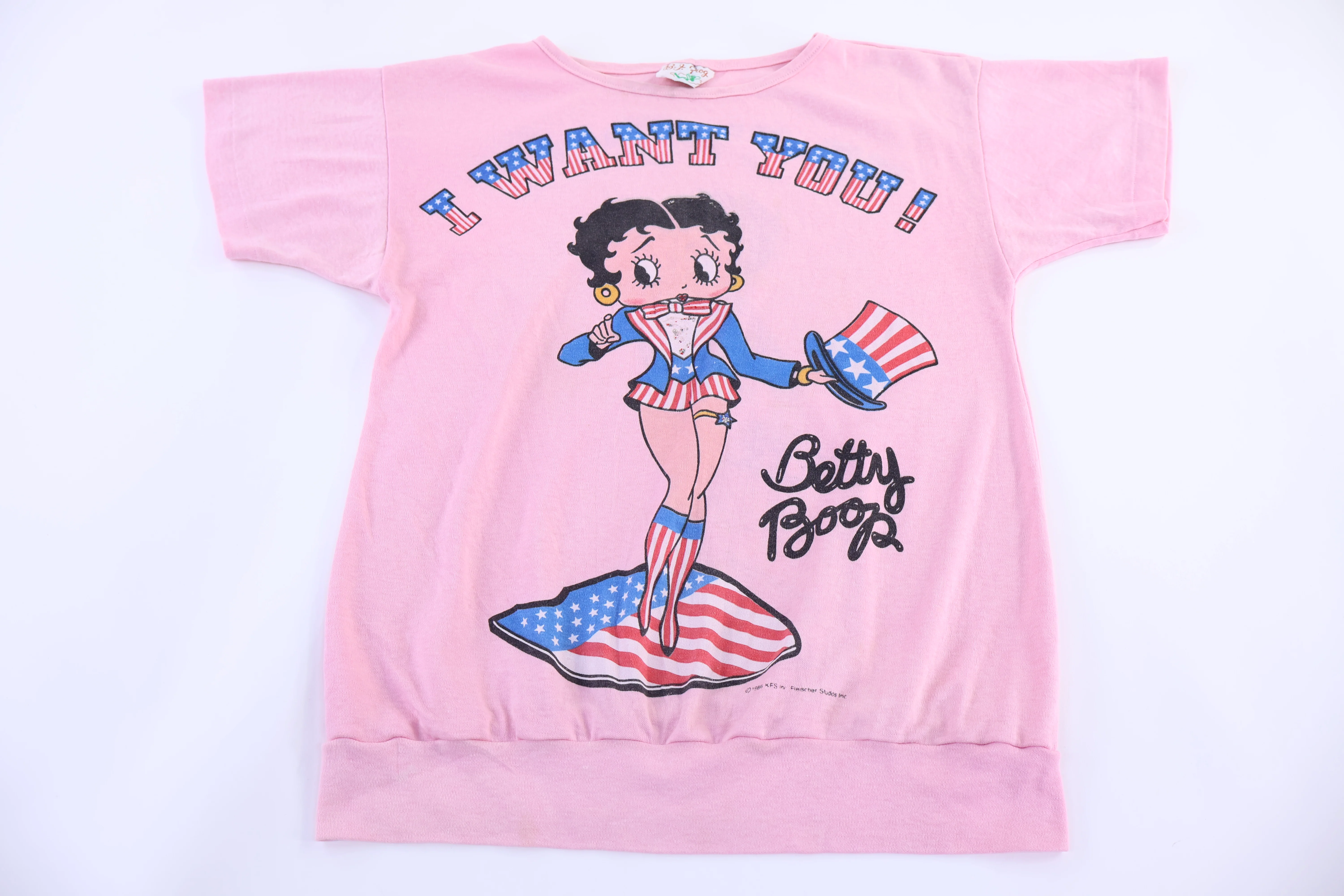 80's Betty Boop I Want You T-shirt