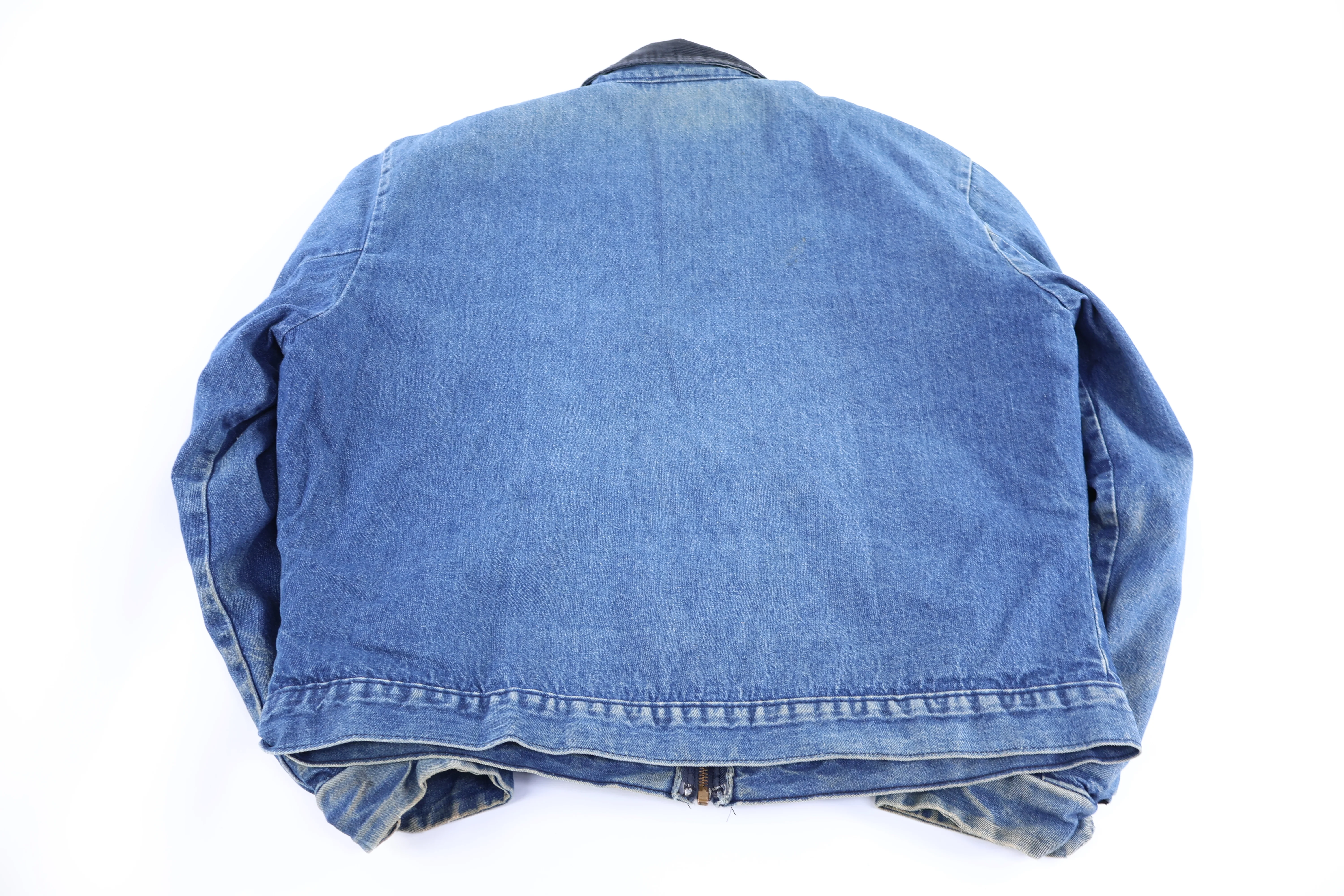 80's Big Ben Blanket Lined Denim Jacket - Image 2