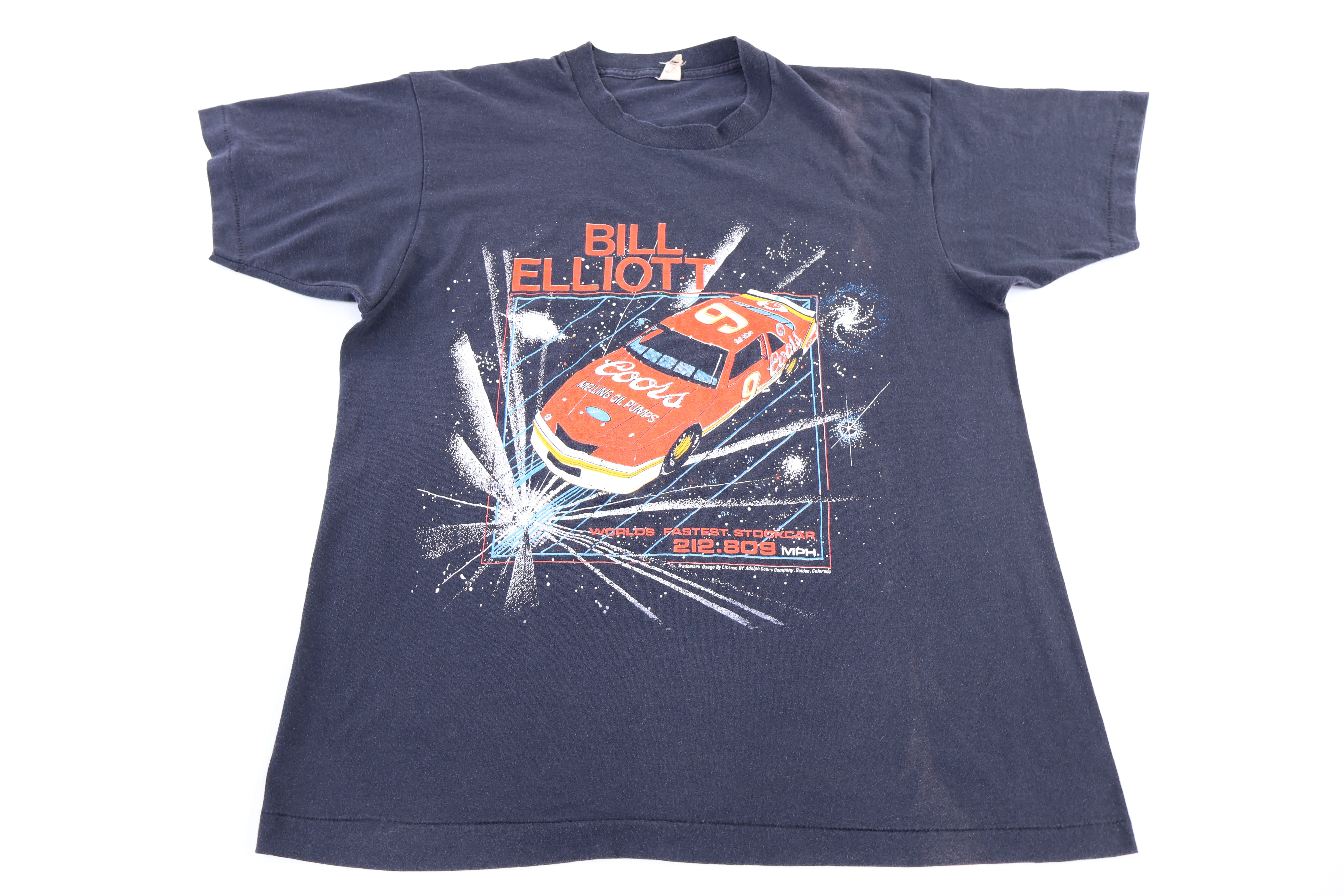 80's Bill Elliot Racing Graphic T-shirt