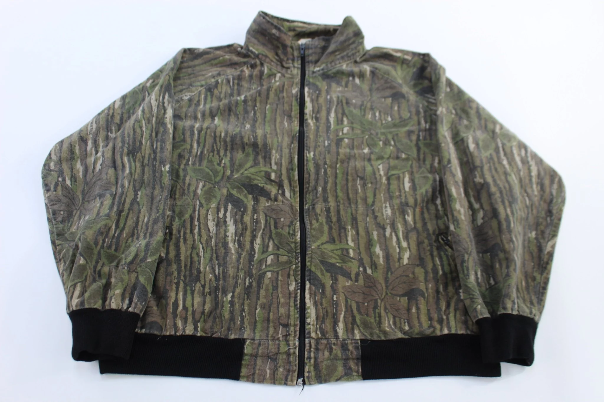 80's Cabela's Camo Full Zip Jacket