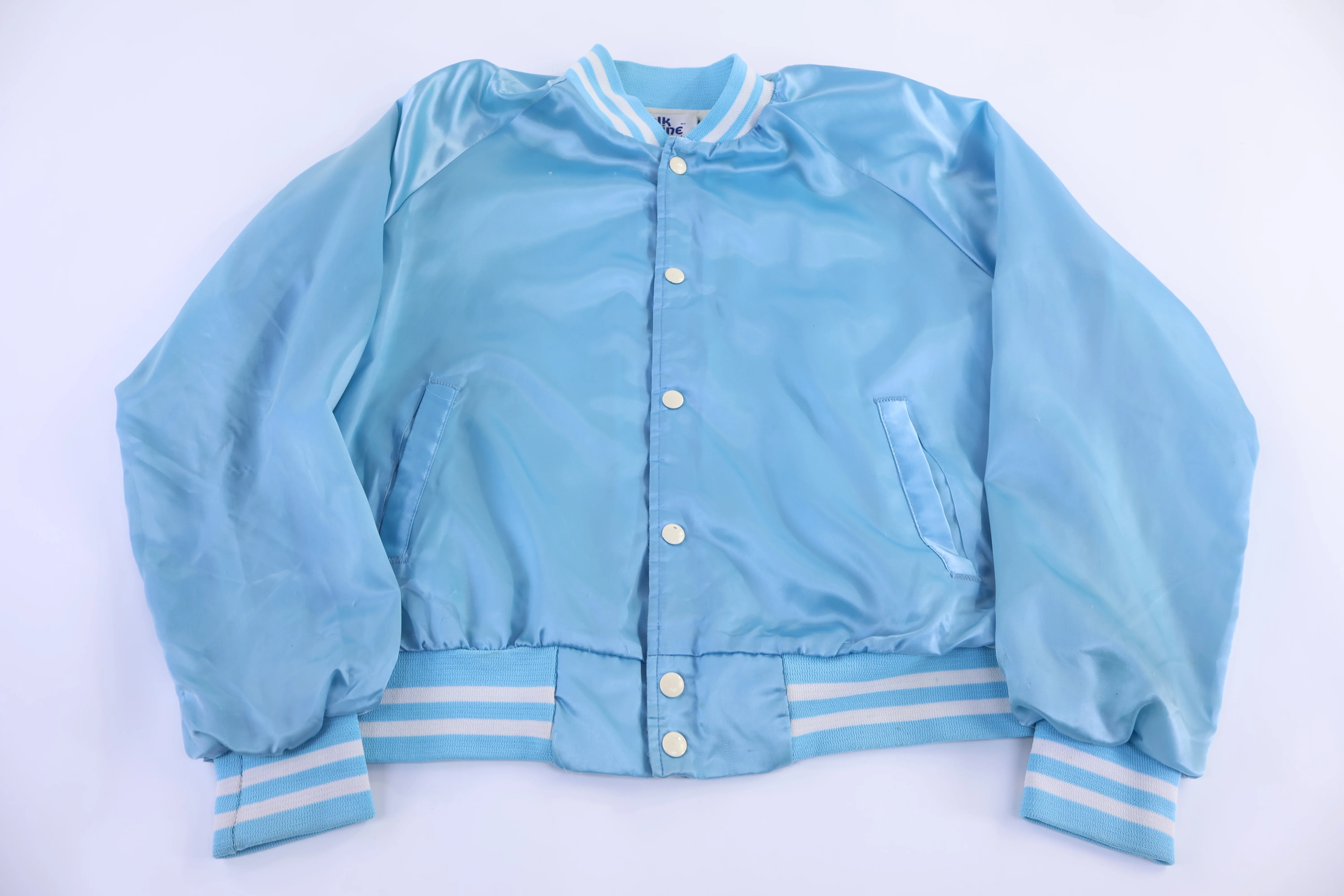80's Carolina Tarheels Bomber Jacket - Image 2