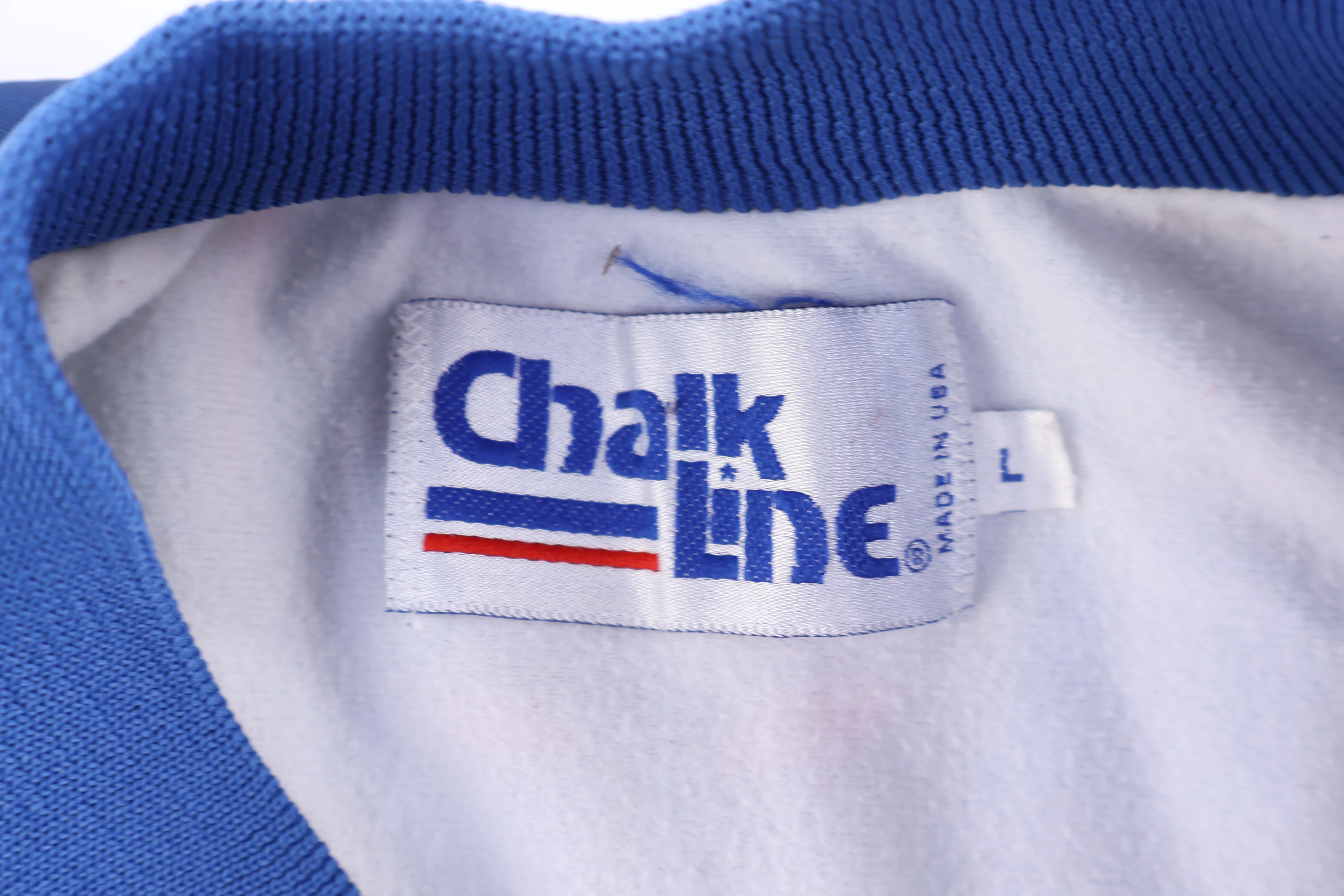 80's Chalk Line New York Giants Football Bomber Jacket - Image 3