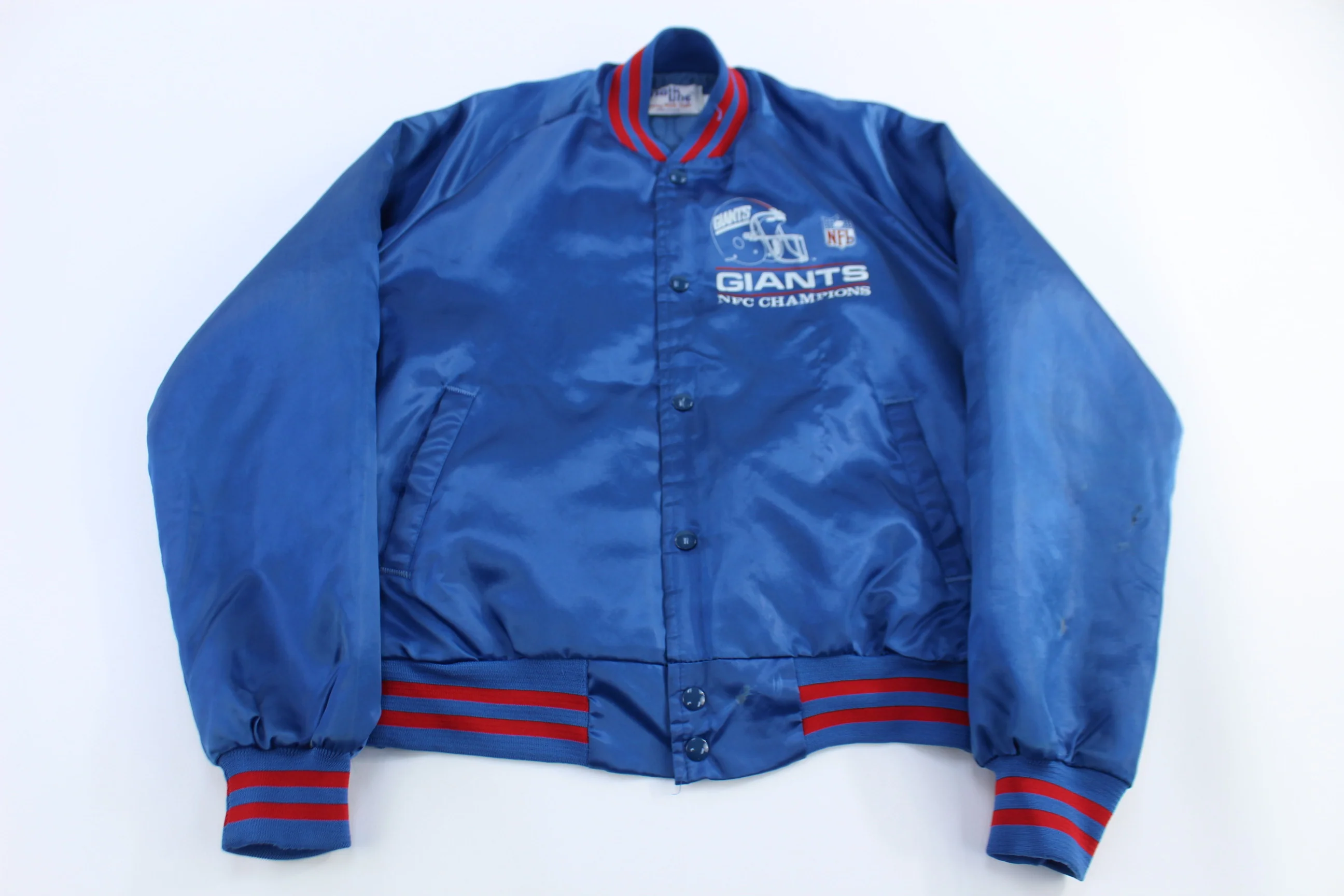 80's Chalk Line New York Giants Football Jacket