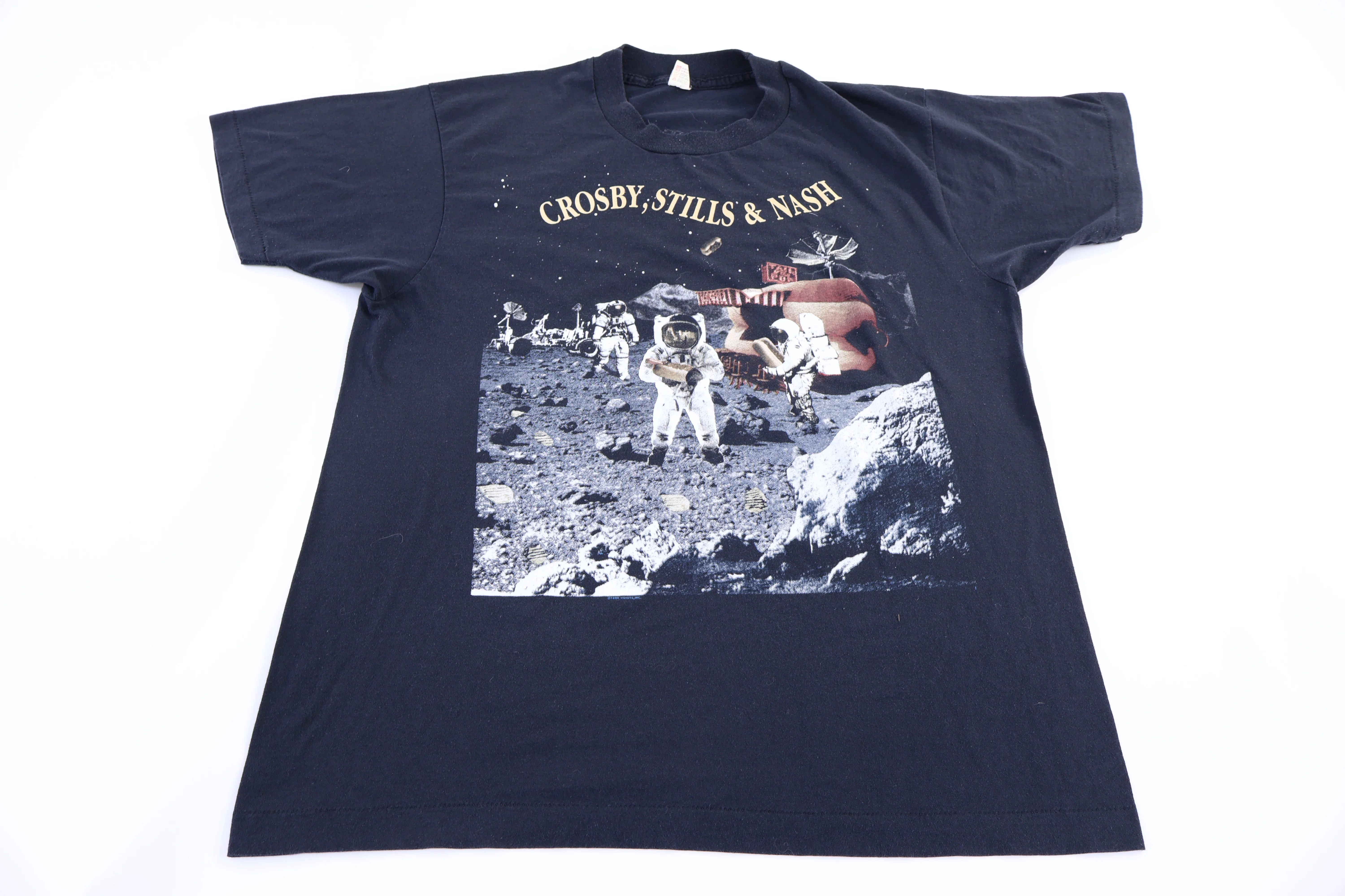80's Crosby Stills & Nash Live It Up T-shirt