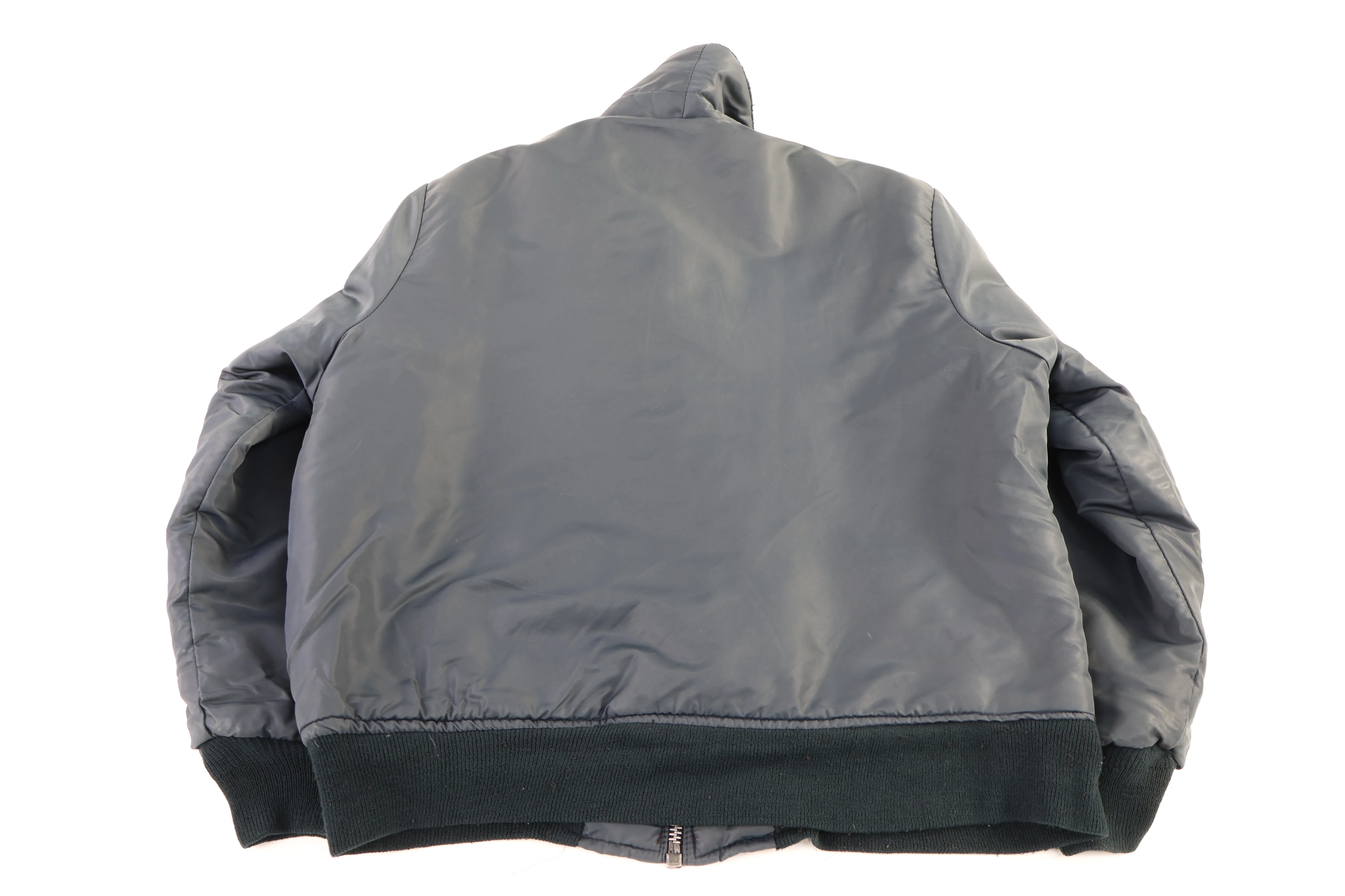 80's Dickies Navy Blue Full Zip Jacket - Image 2