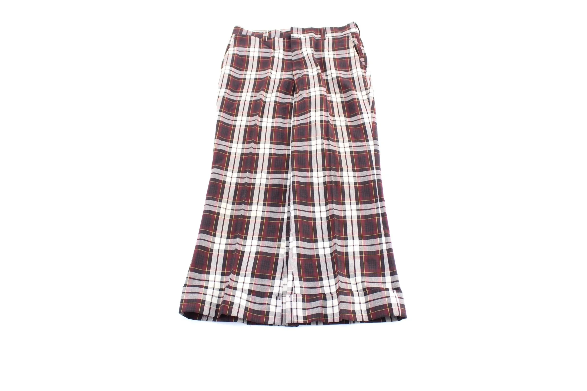 80's Farah Plaid Slack Pants