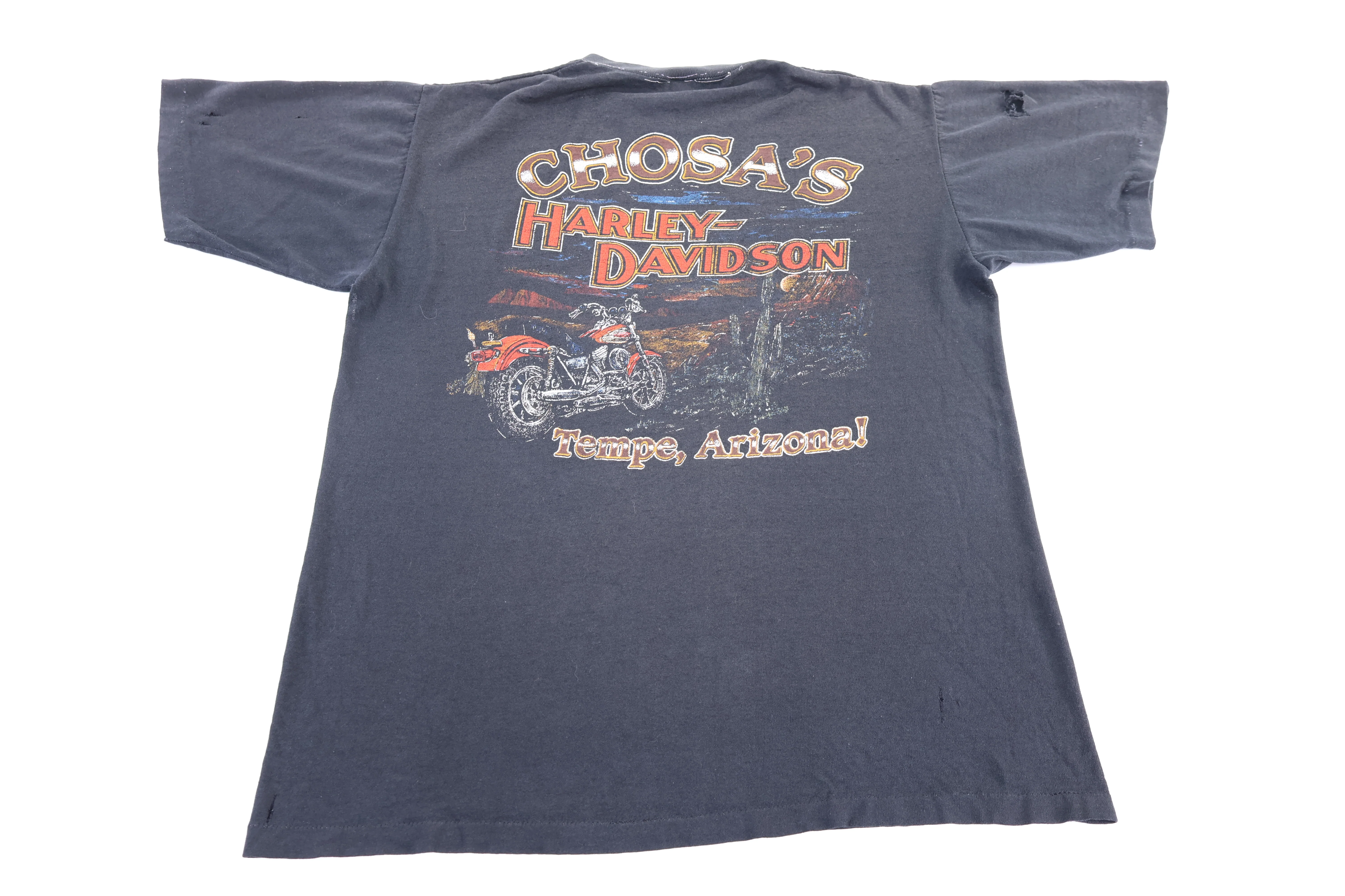 80's Harley Davidson Motorcycles Arizona T-shirt - Image 2