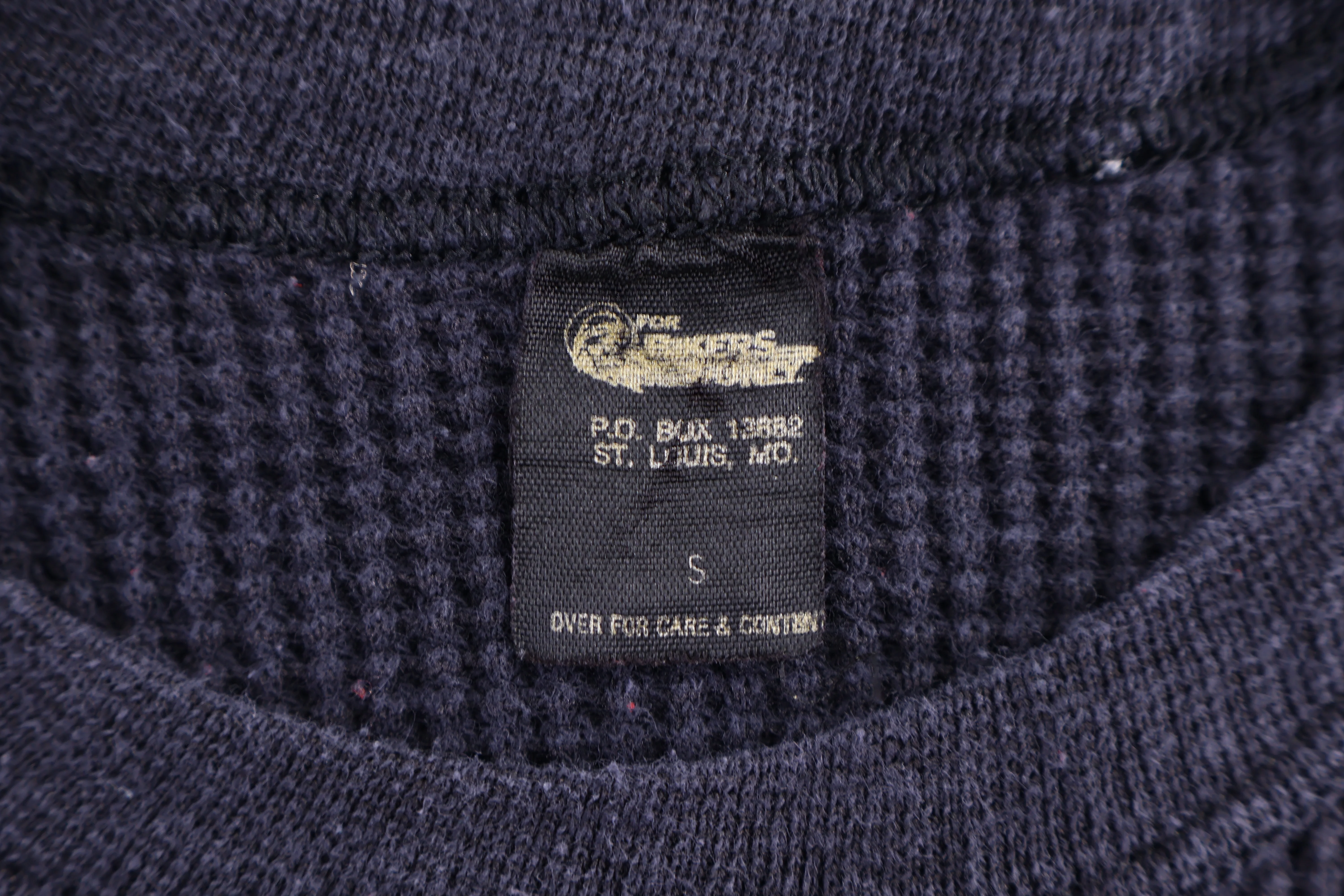 80's Harley Davidson Motorcycles Thermal LS T-shirt - Image 3