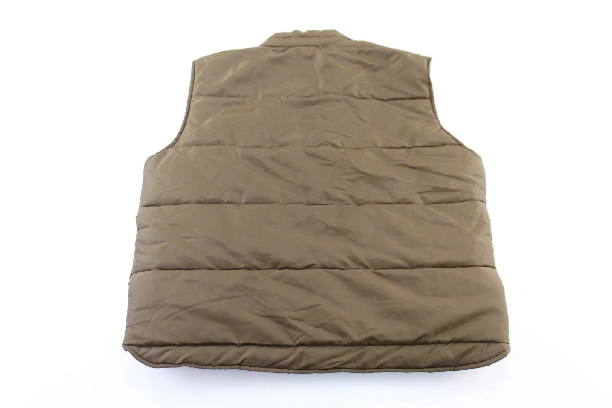 80's JcPenny Brown Puffer Vest - Image 2
