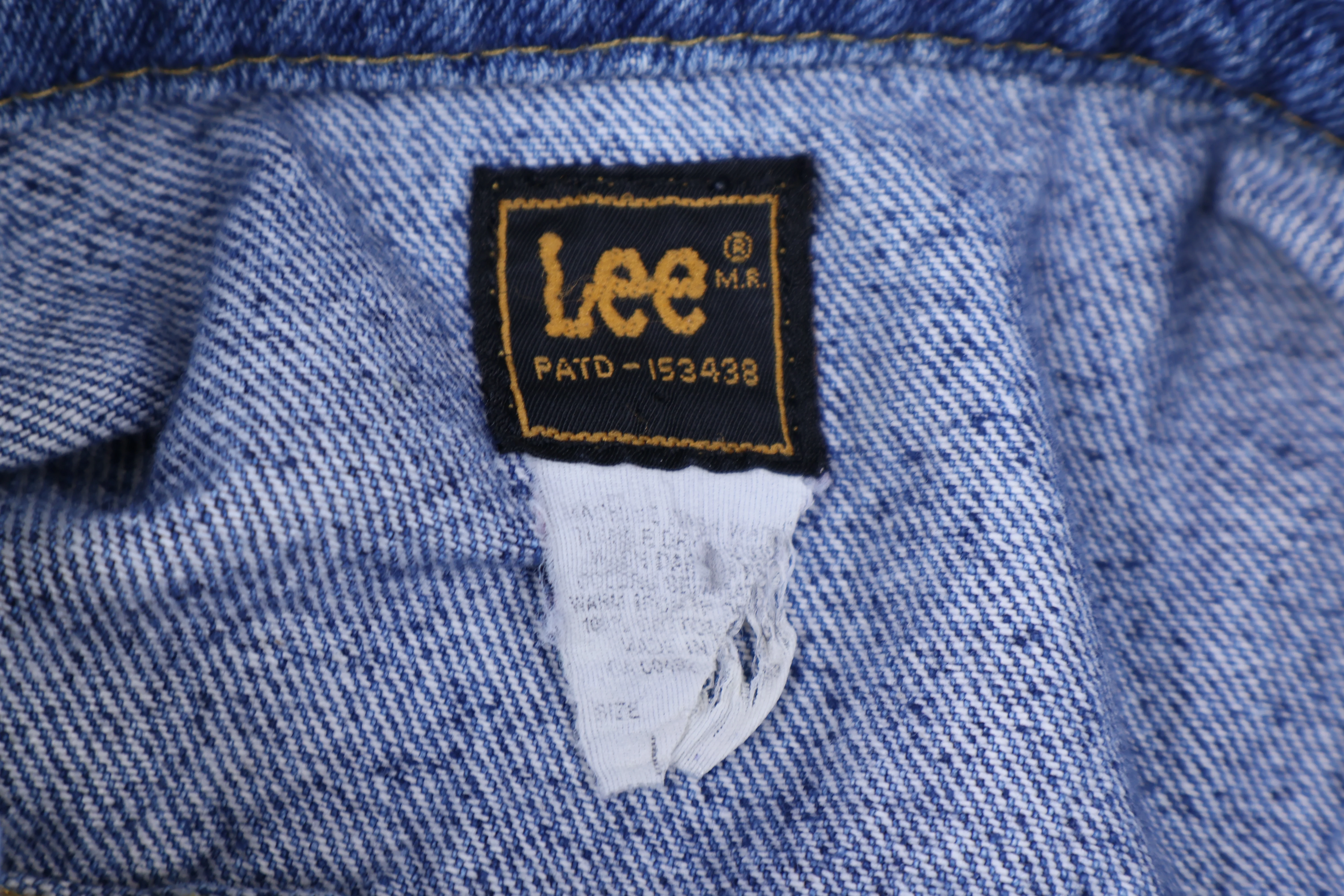 80's Lee Dark Wash Denim Jacket - Image 4